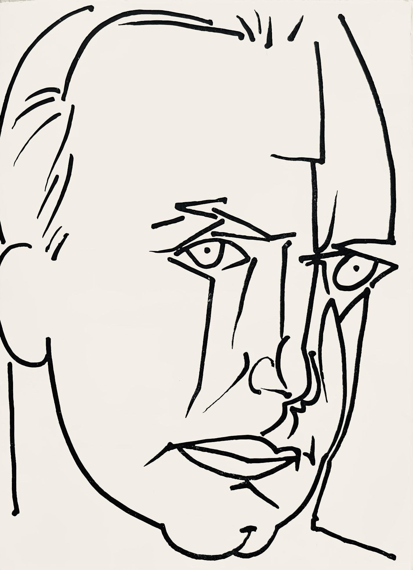 Françoise Gilot, Composition, Pouvoir tout dire, poèmes, illustrés par Françoise Gilot, Limited Edition Lithograph