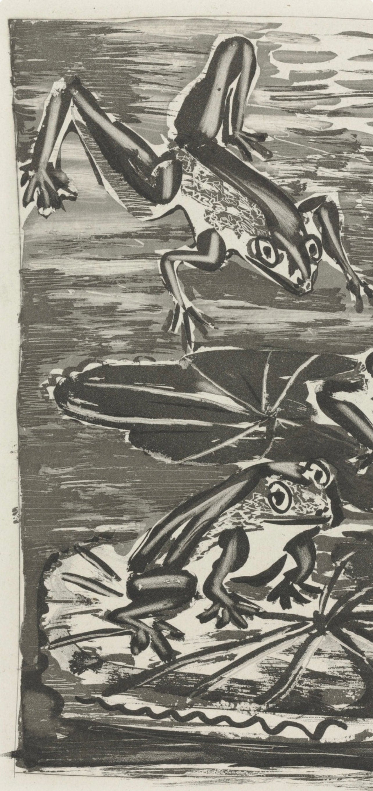 Pablo Picasso, La Grenouille, Histoire naturelle, Limited Edition Lithograph