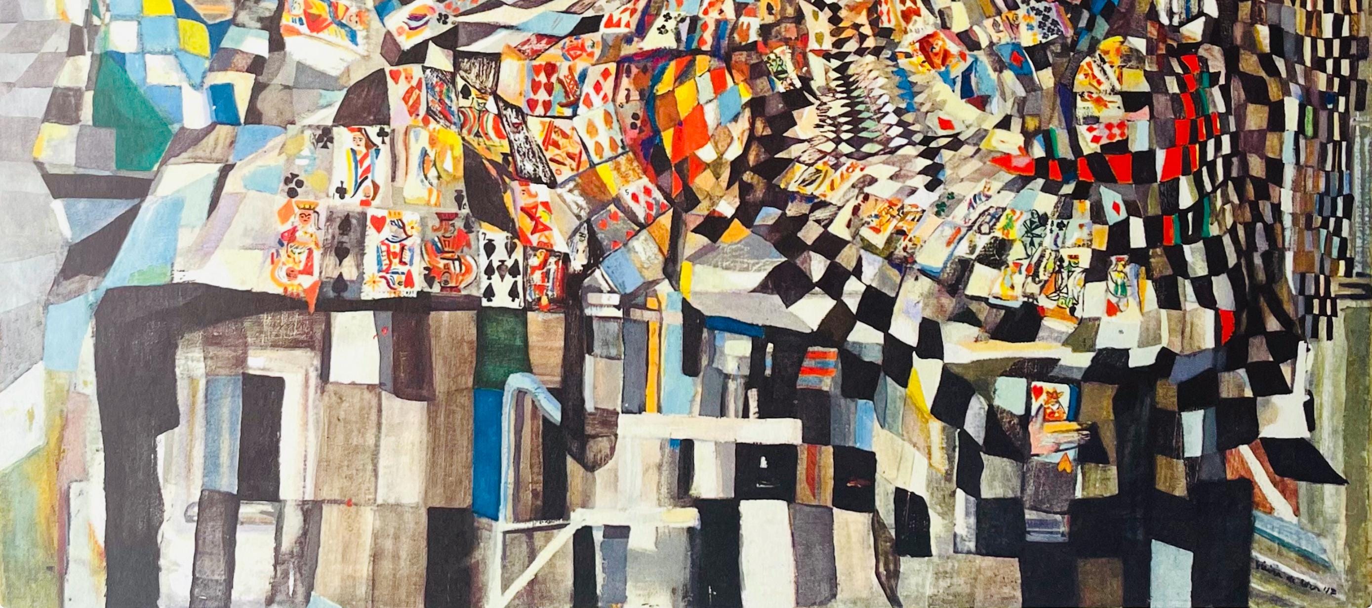 Vieira da Silva, Composition, Vieira da Silva, Peintres d'aujourd'hui, Limited Edition Lithograph
