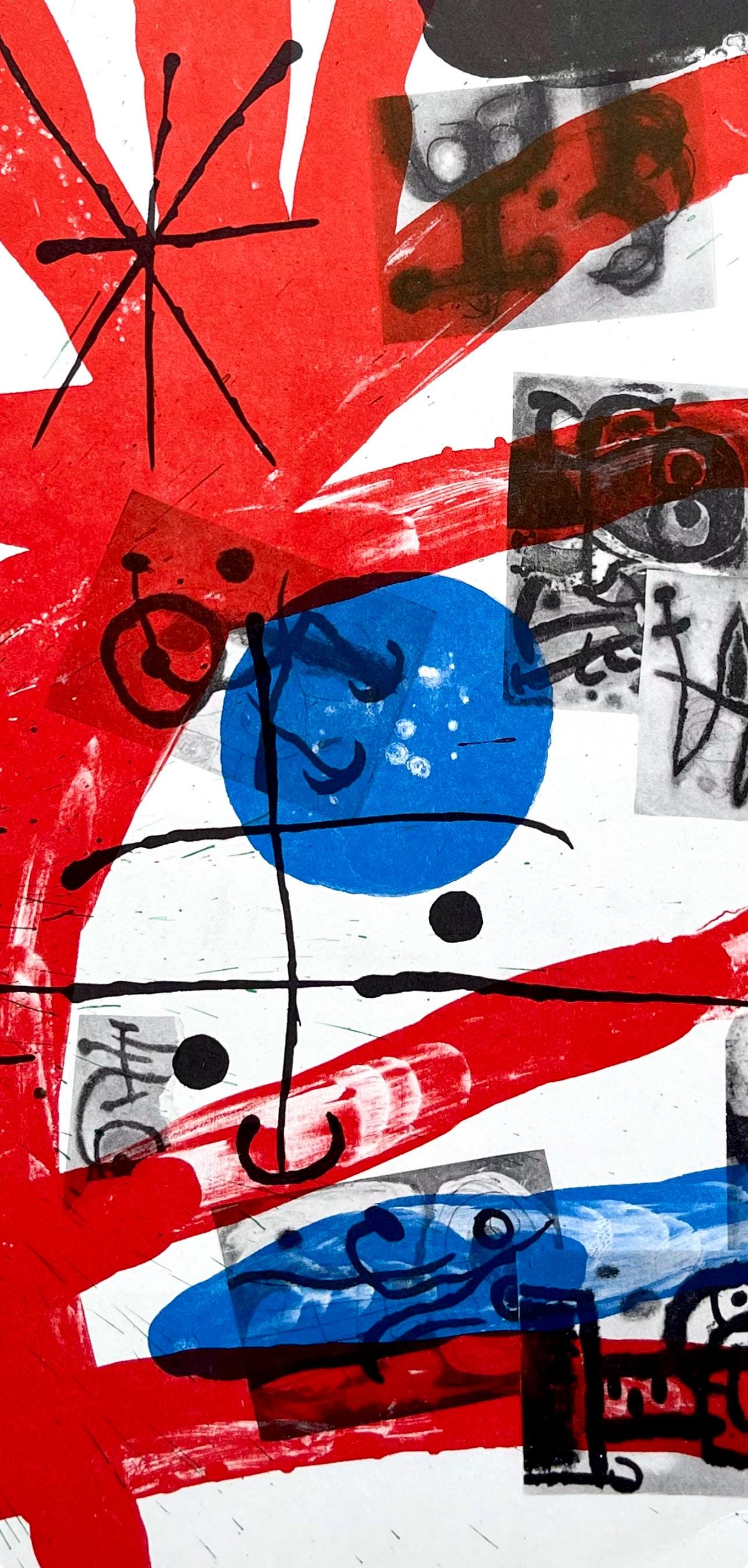 Joan Miró, Composition (Cramer 102; Mourlot 428-449), Derrière le miroir, Limited Edition Lithograph