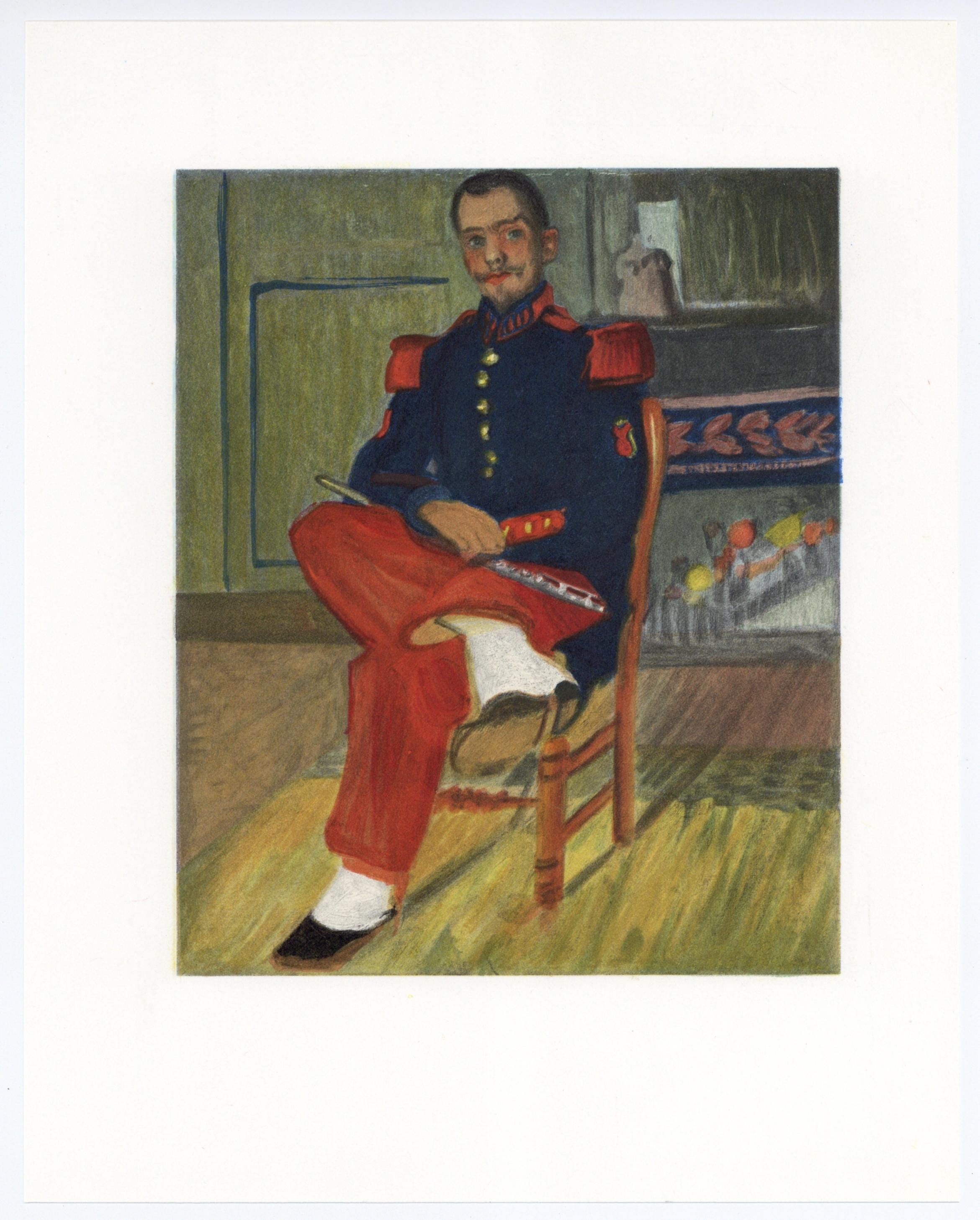 Raoul Dufy, Le Flûtiste, Lettre à mon peintre Raoul Dufy, Limited Edition Lithograph