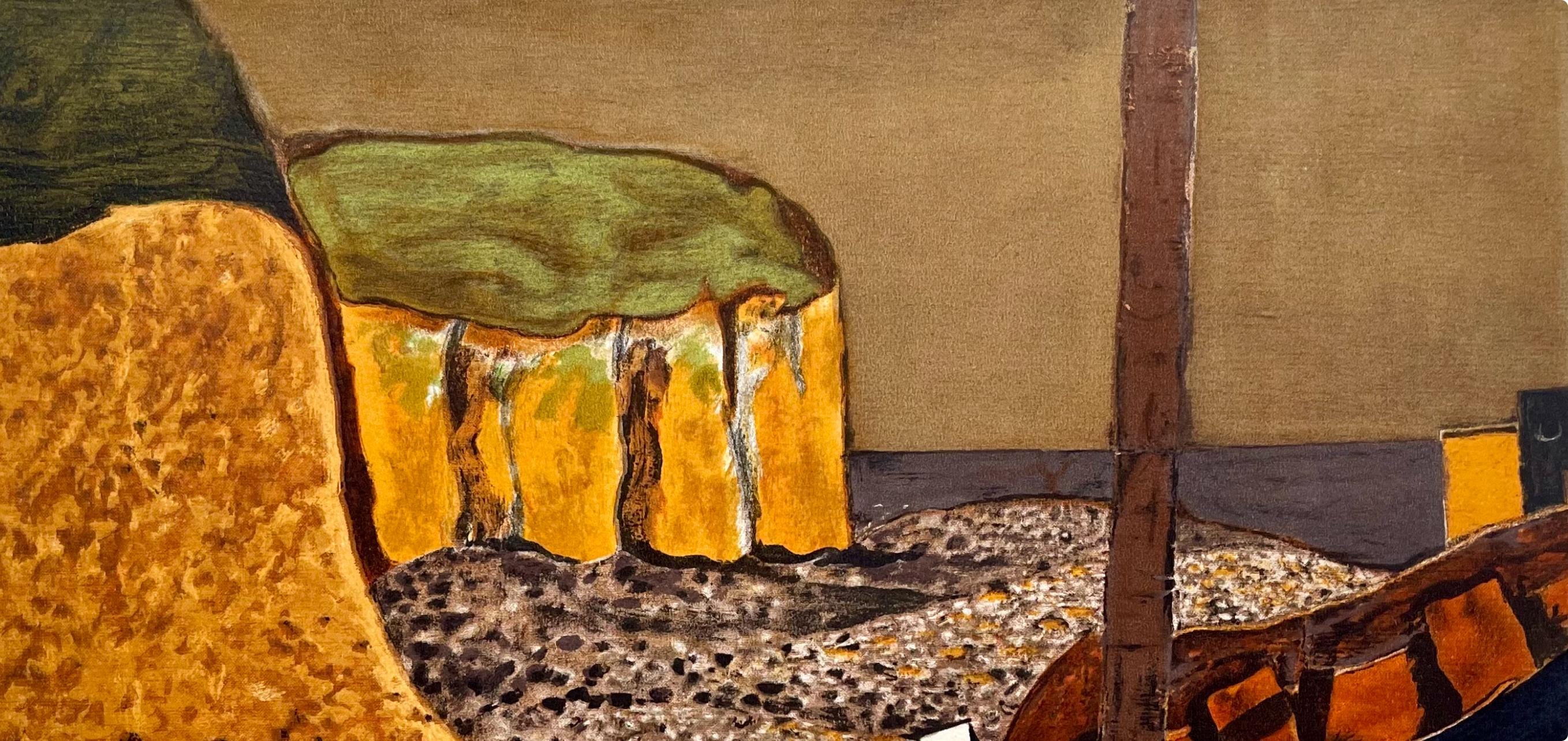 Georges Braque, La barque D-27, Varengeville, Limited Edition Lithograph