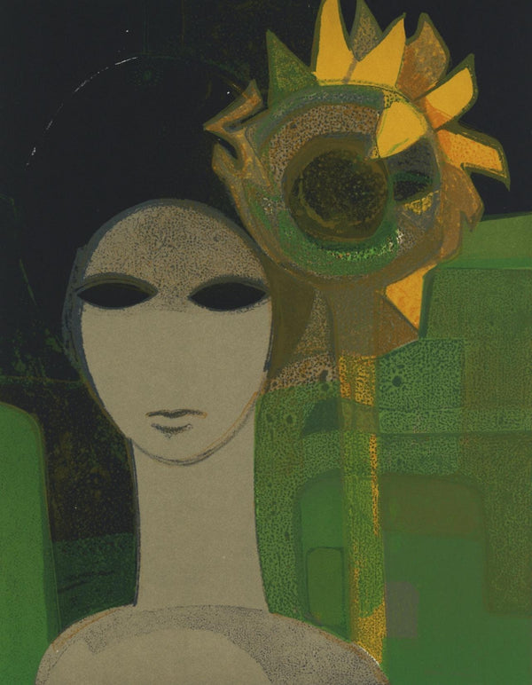 André Minaux, Composition, L'Odyssée, Limited Edition Lithograph