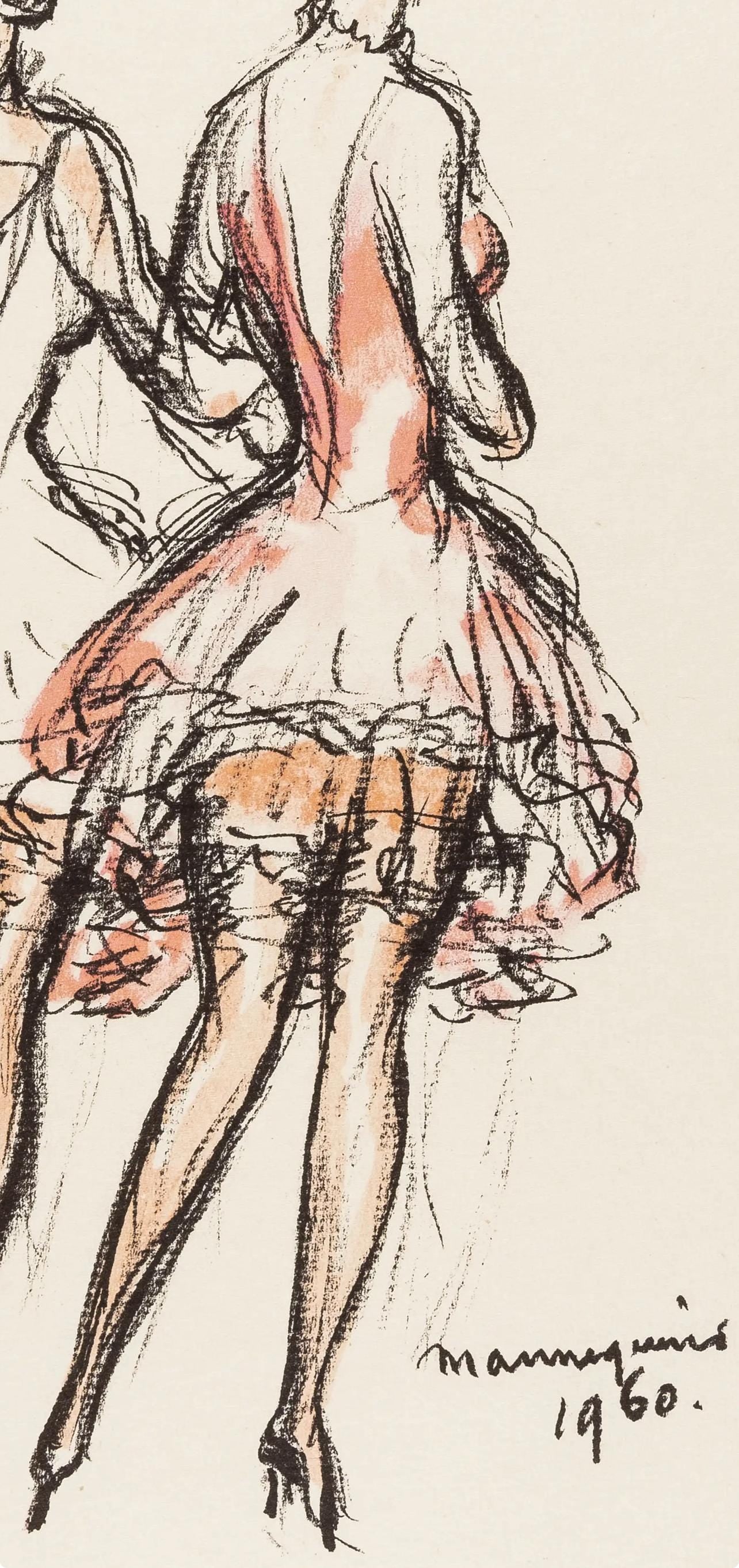 Kees van Dongen, Mannequins (Juffermans JL 33), Regards sur Paris, Limited Edition Lithograph
