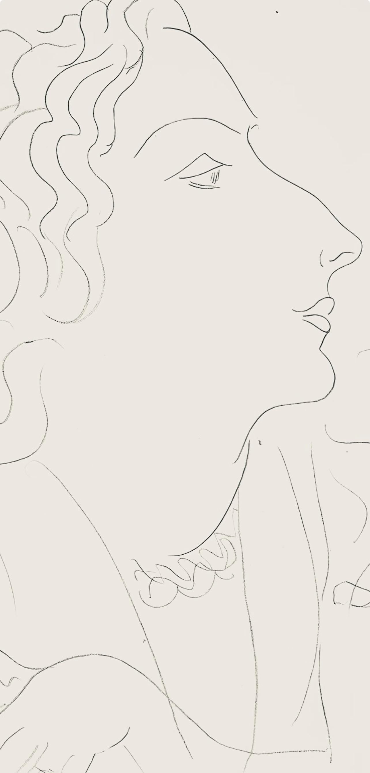 Henri Matisse, Série O, var. 3 (Duthuit 9), Henri Matisse, Dessins, Thèmes et variations, Limited Edition Lithograph