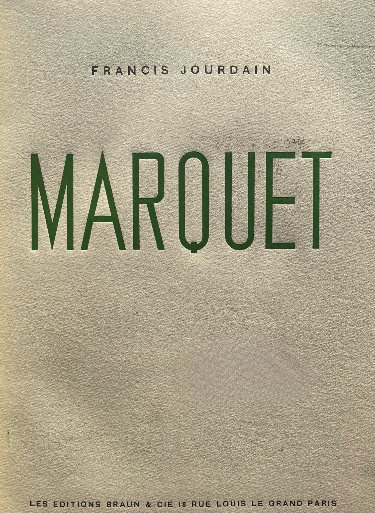 Albert Marquet, Banlieue de Paris, Marquet, Limited Edition Lithograph