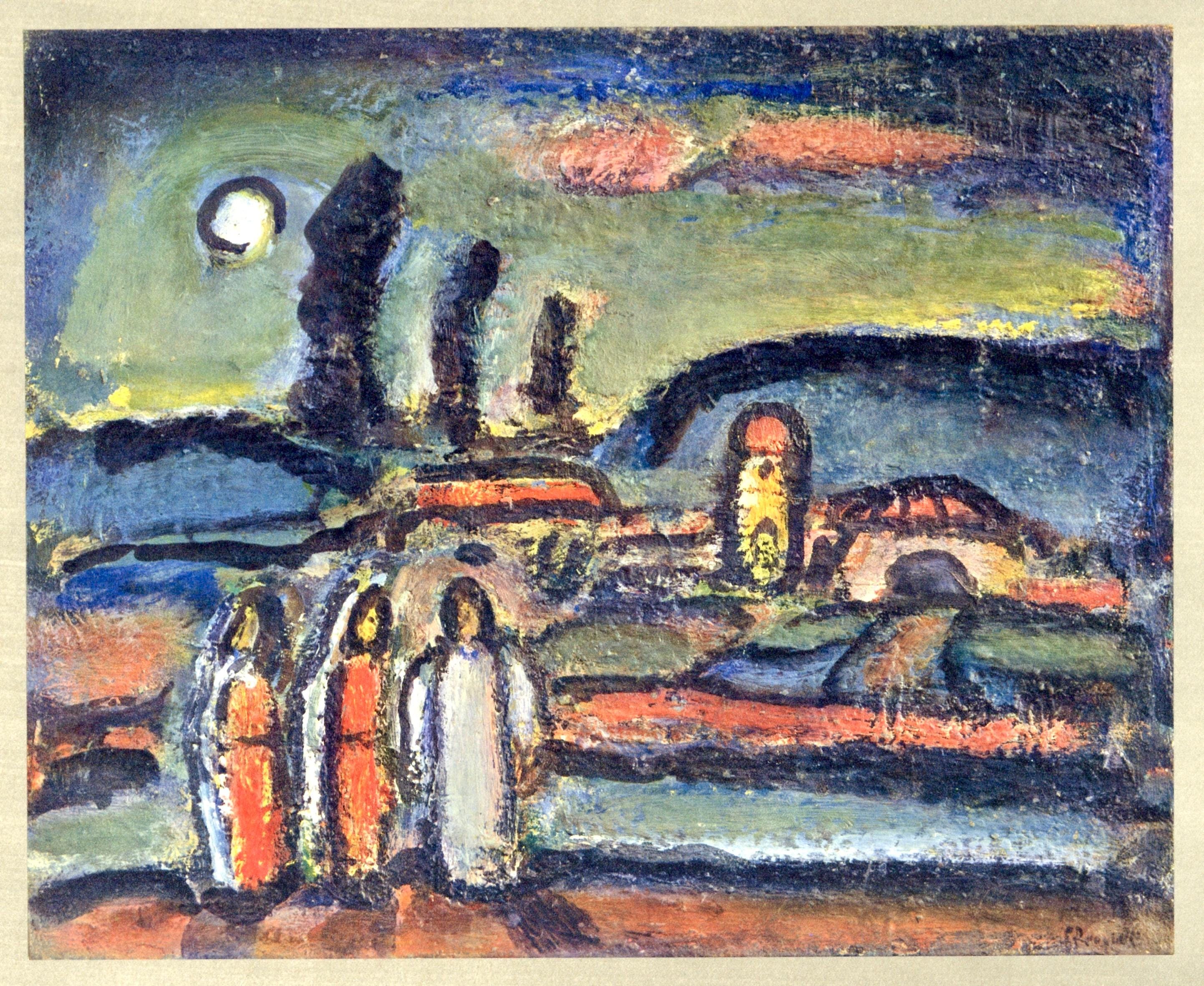 Georges Rouault, Composition, Stella Vespertina, Limited Edition Héliogravure