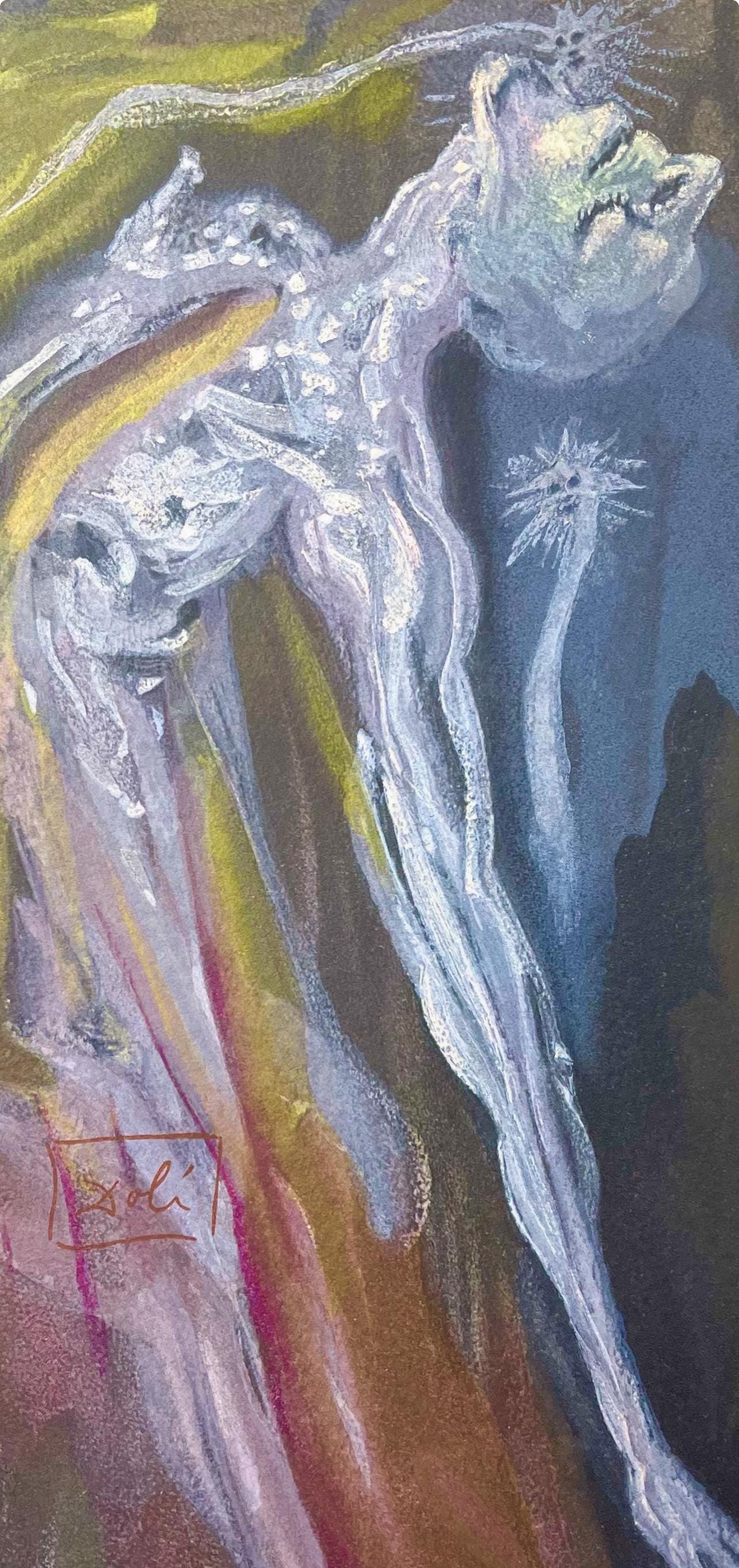 Salvador Dali, Hölle IX (Field 189-200; Michler/Löpsinger 1039-1138), Die Göttliche Komödie, Signed, Limited Edition Woodcut