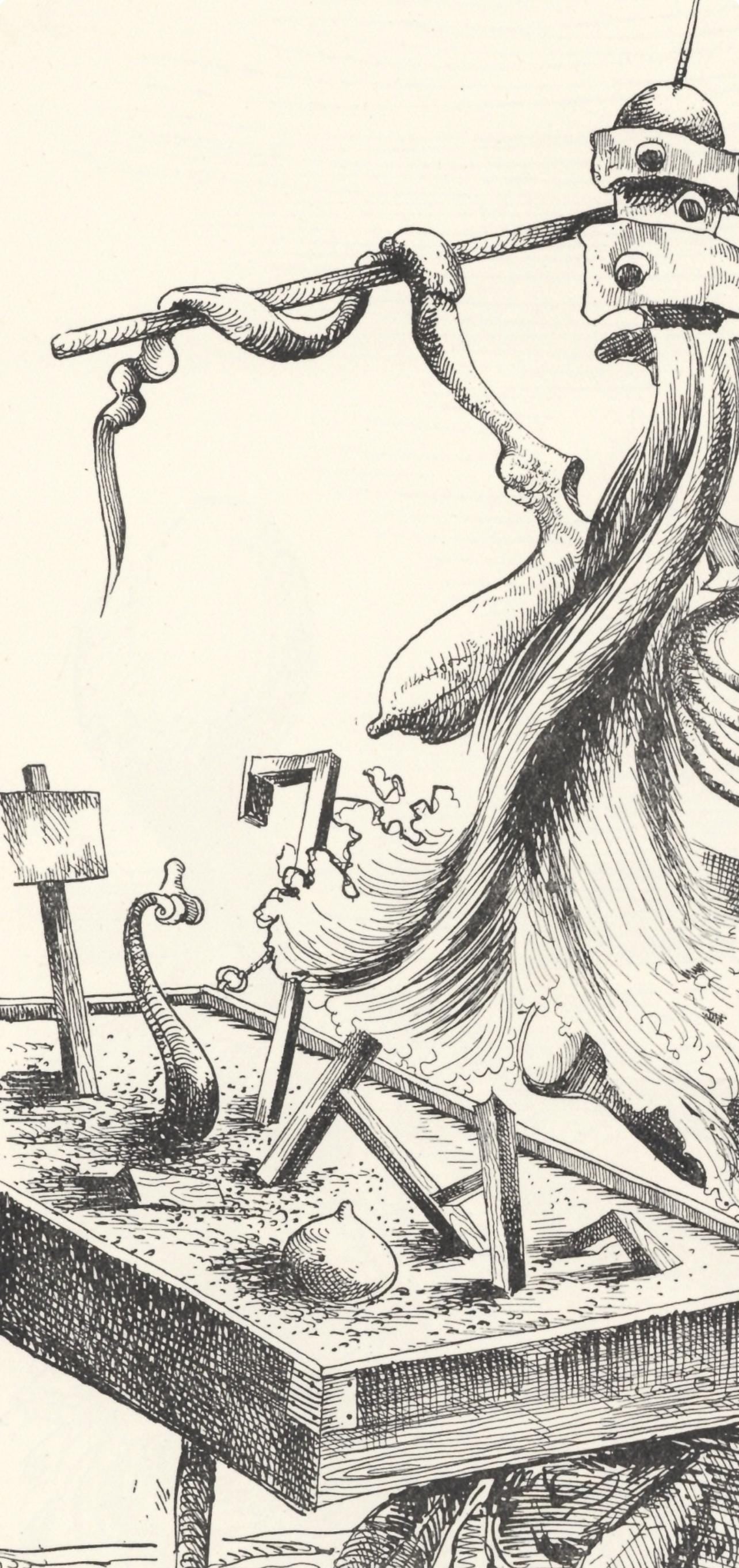 Kurt Seligmann, Composition, XXe siècle, Limited Edition Engraving