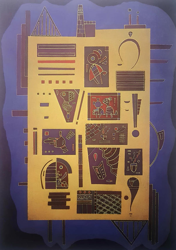 Wassily Kandinsky, Composition, Derrière le miroir, Limited Edition Lithograph