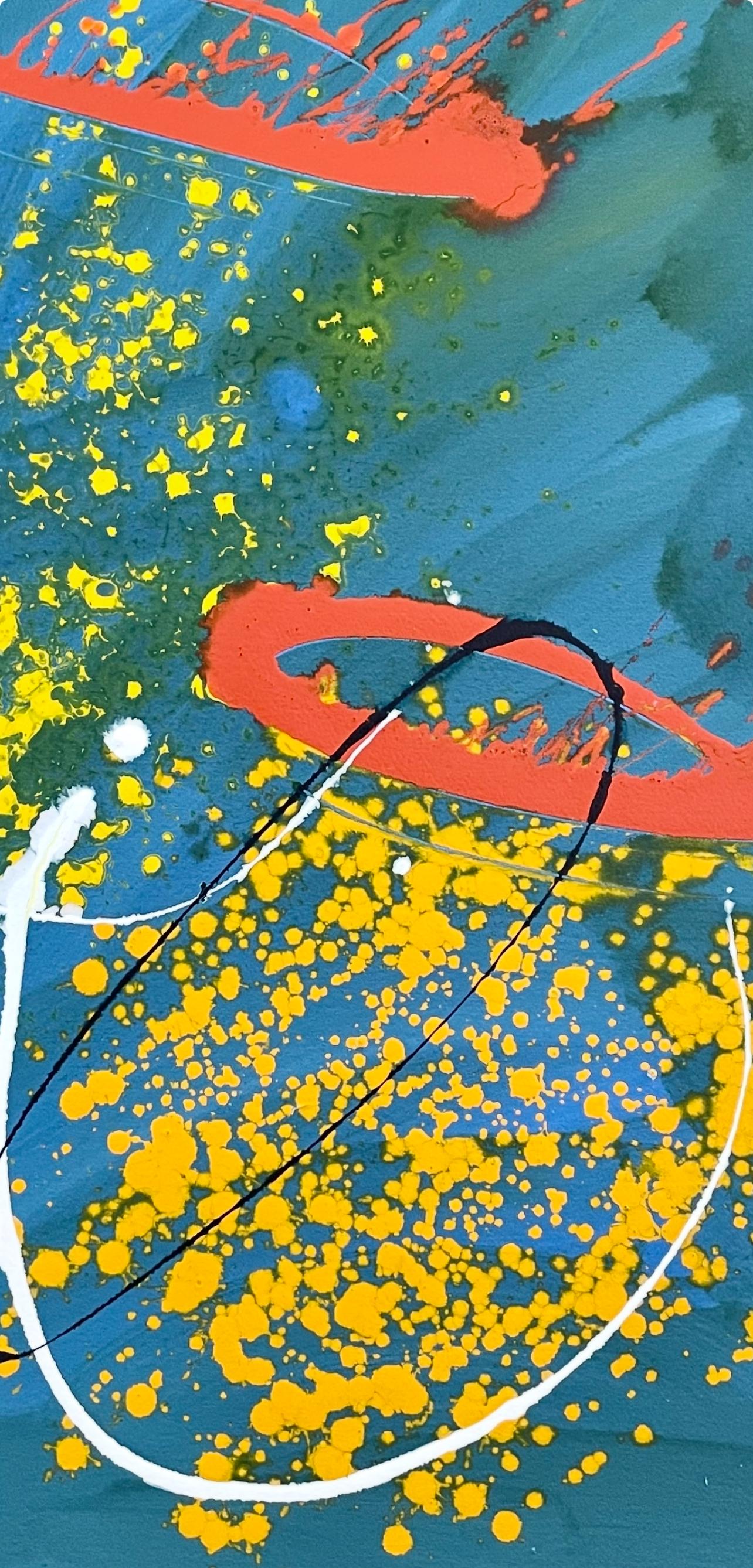 Dale Chihuly, Composition, Basket Series, Original Painting