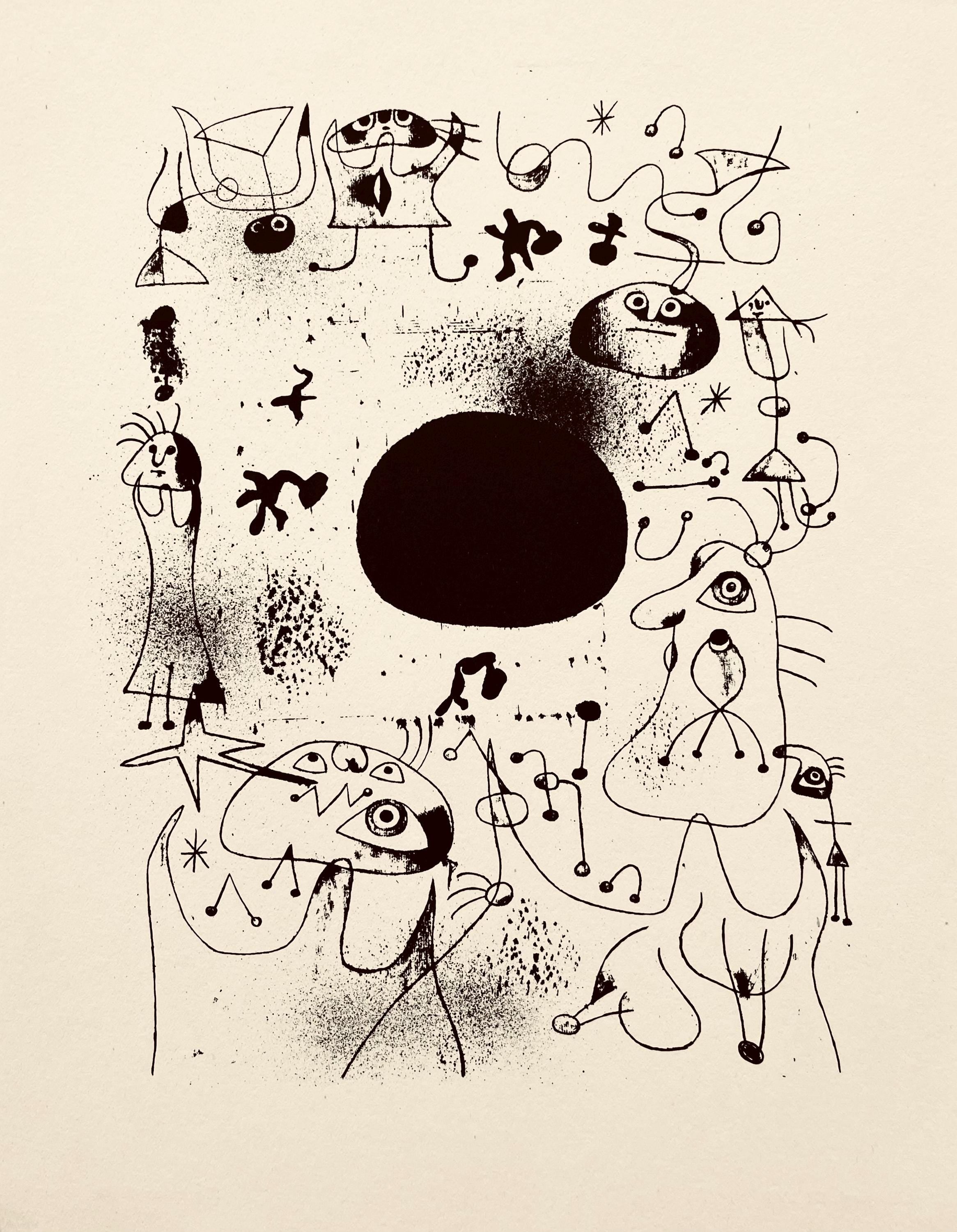 Joan Miró, Composition, The Prints of Joan Miro, Limited Edition Etching