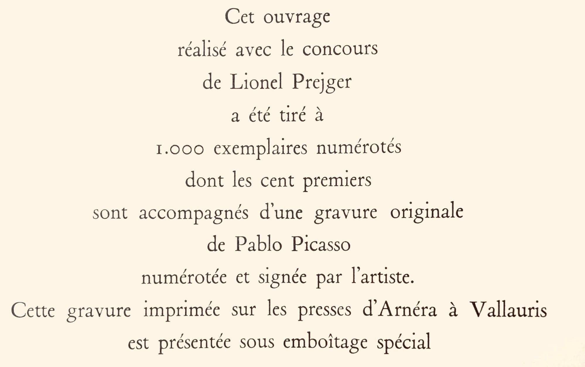 Pablo Picasso, Composition (Bloch 112; Kibbey 1466; Goeppert 115), Diurnes Découpages et Photographies, Limited Edition Phototype