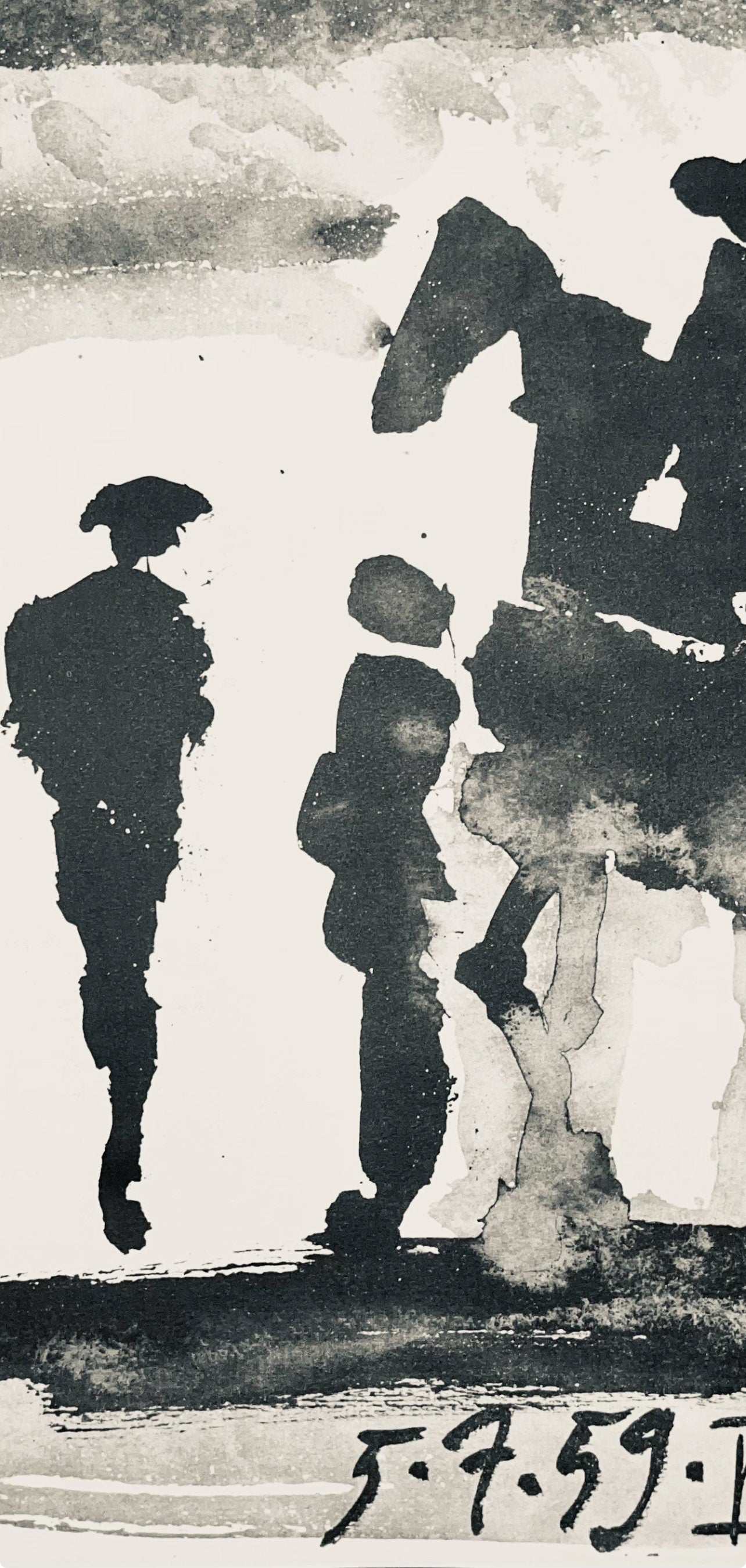 Pablo Picasso, Composition (Bloch 1276; Czwiklitzer 23), Toros y Toreros, Limited Edition Lithograph