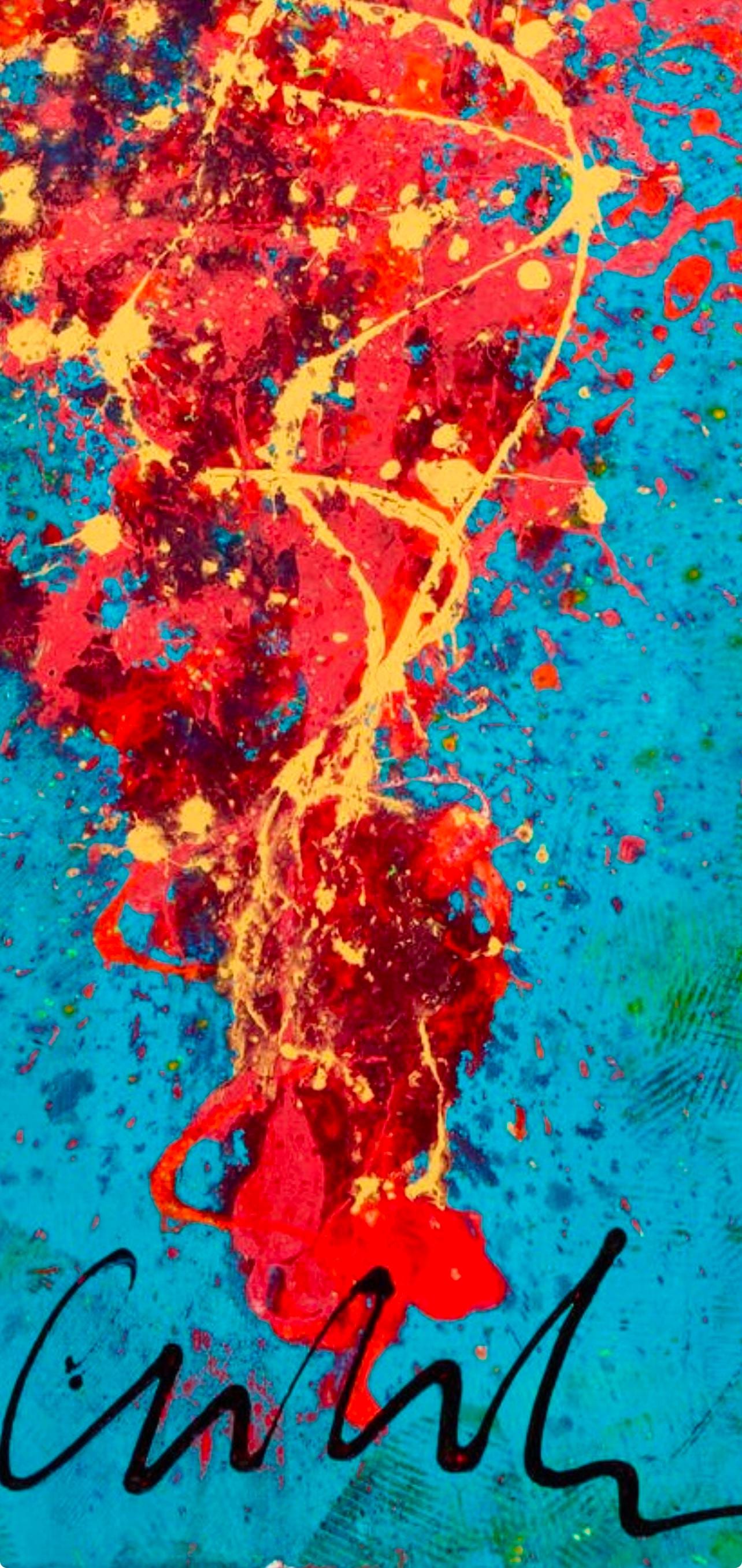 Dale Chihuly, Composition, Chandelier Series, Original Painting