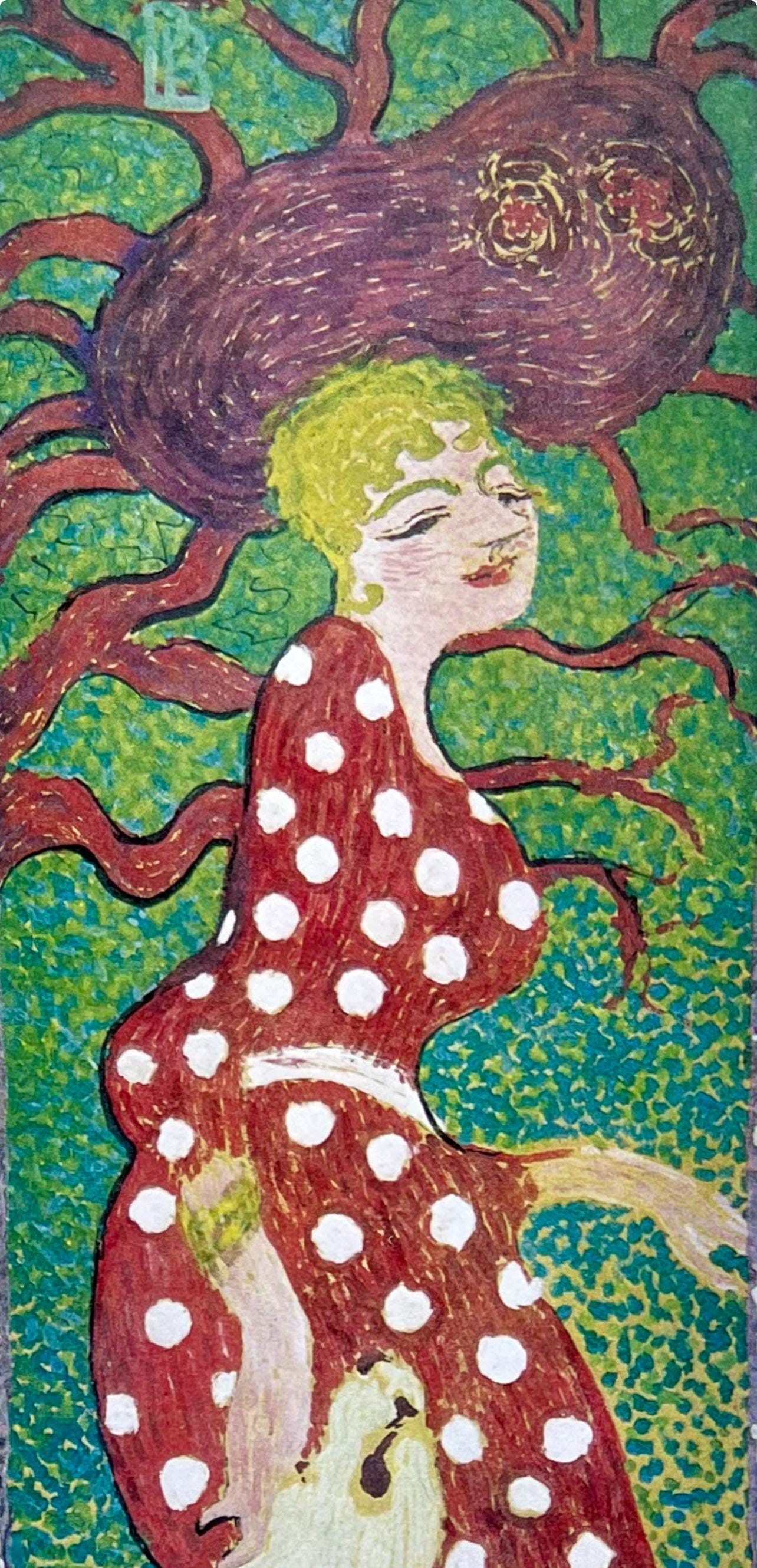 Pierre Bonnard, Composition, Derrière le miroir, Limited Edition Lithograph