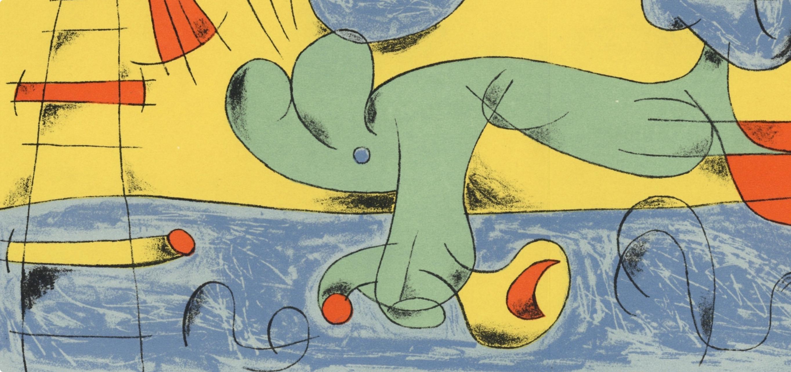 Joan Miró, Composition (Cramer 39), Joan Miró, Limited Edition Lithograph