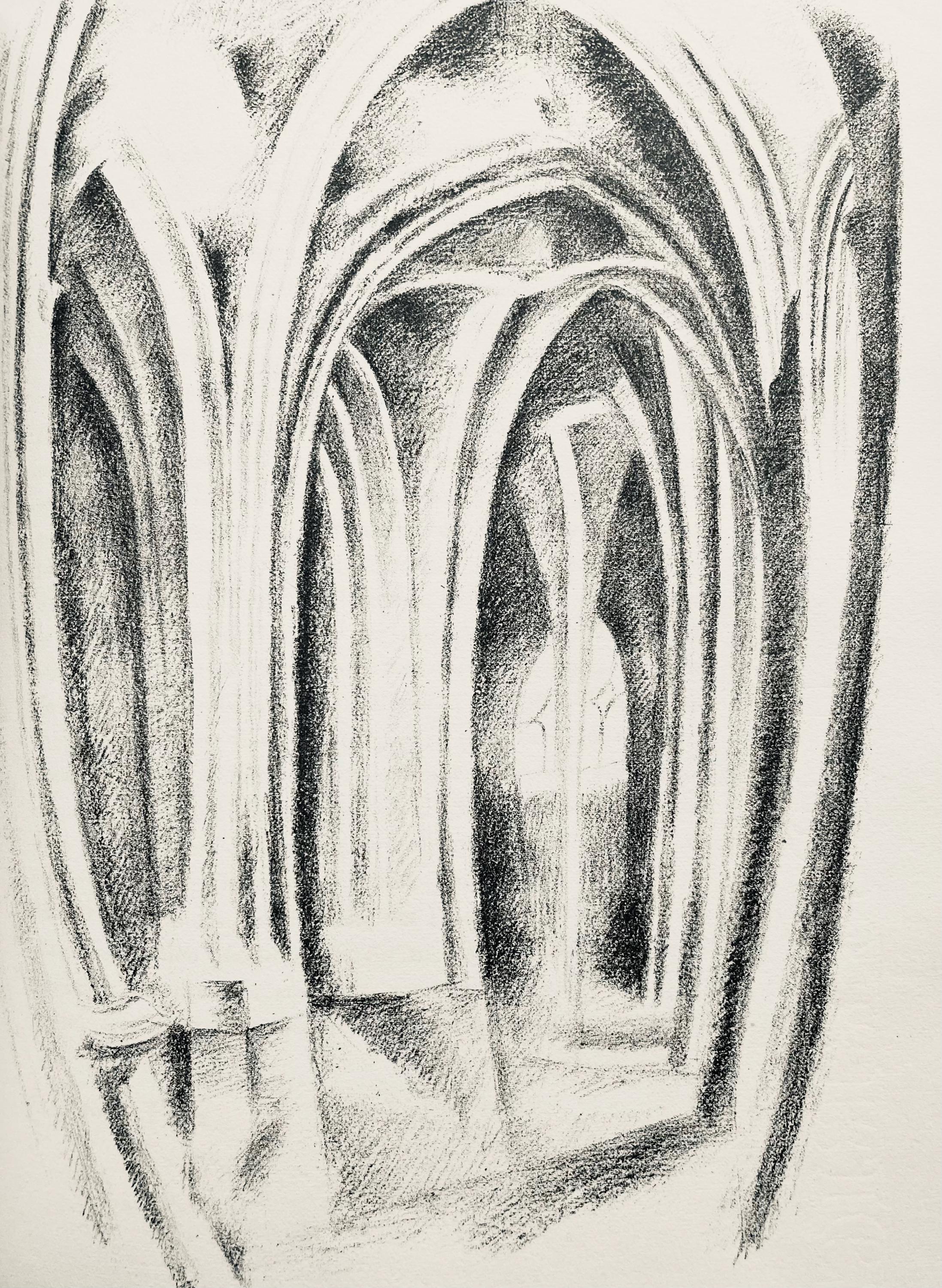 Robert Delaunay, Saint-Séverin (Habasque 720-728), Allo! Paris!, Limited Edition Lithograph
