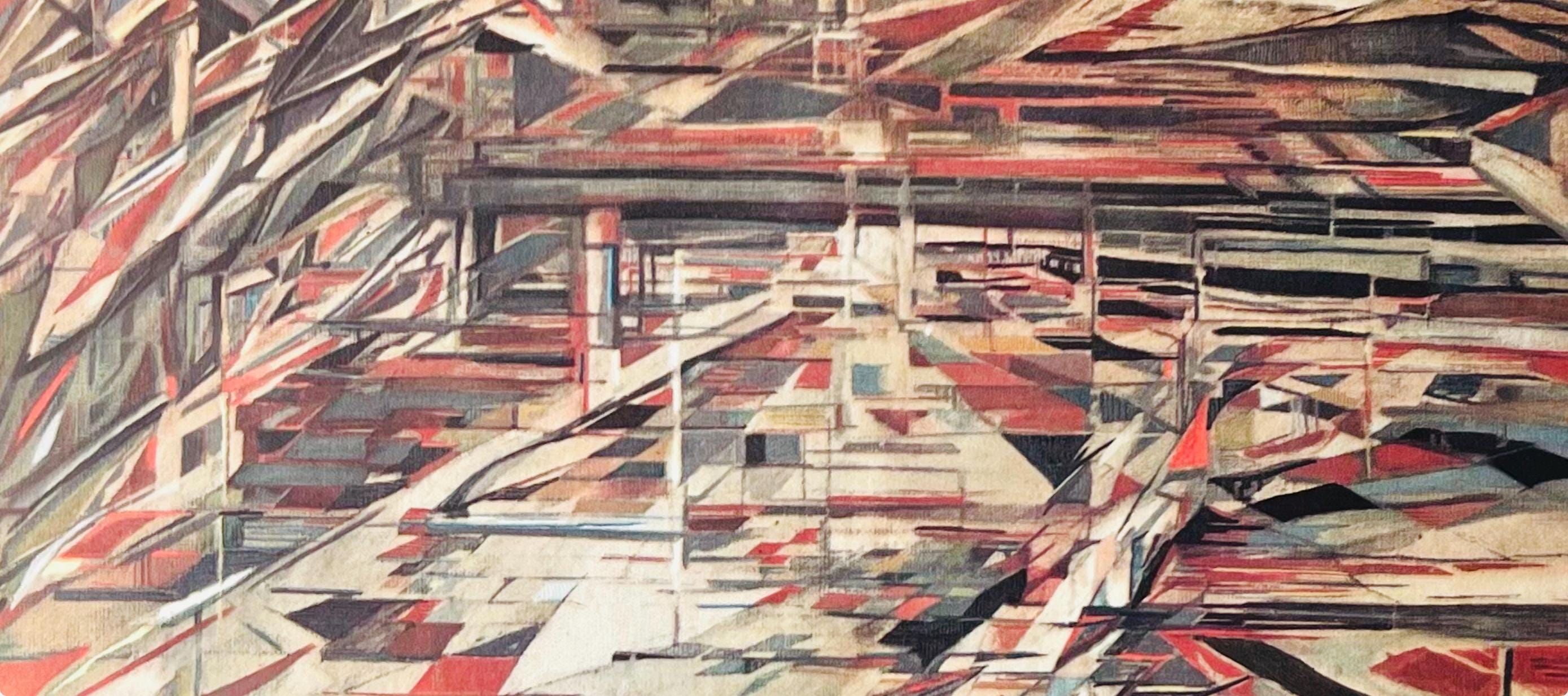 Vieira da Silva, Composition, Vieira da Silva, Peintres d'aujourd'hui, Limited Edition Lithograph