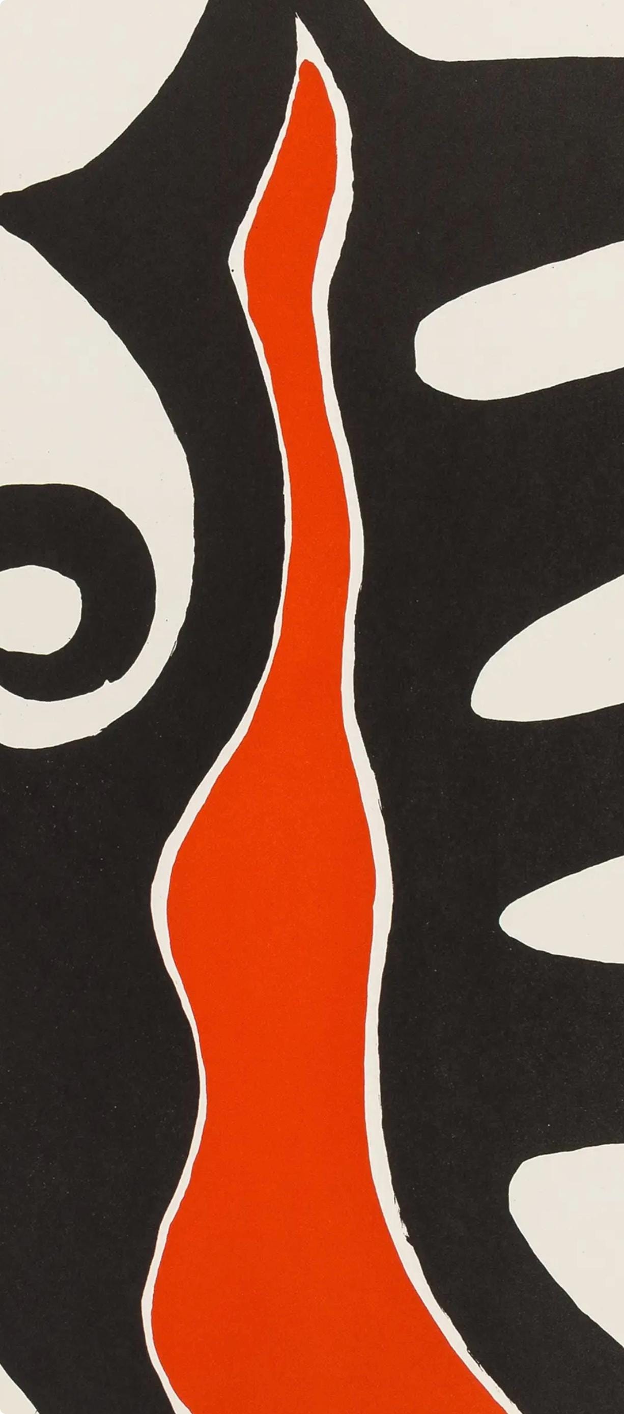 Alexander Calder, Composition, Derrière le miroir, Limited Edition Lithograph