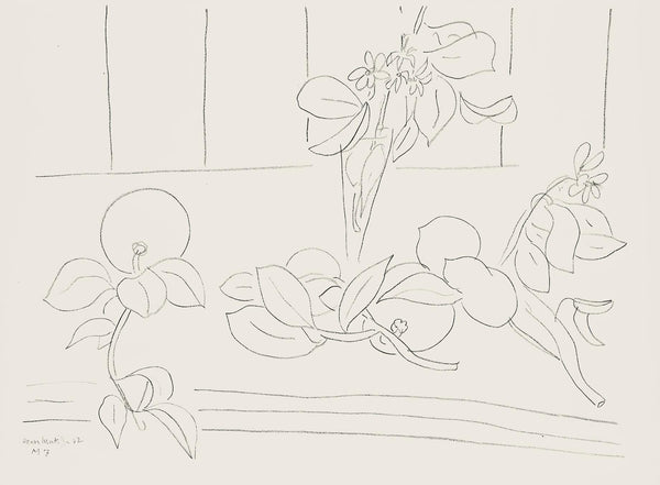 Henri Matisse, Série M, var. 7 (Duthuit 9), Henri Matisse, Dessins, Thèmes et variations, Limited Edition Lithograph