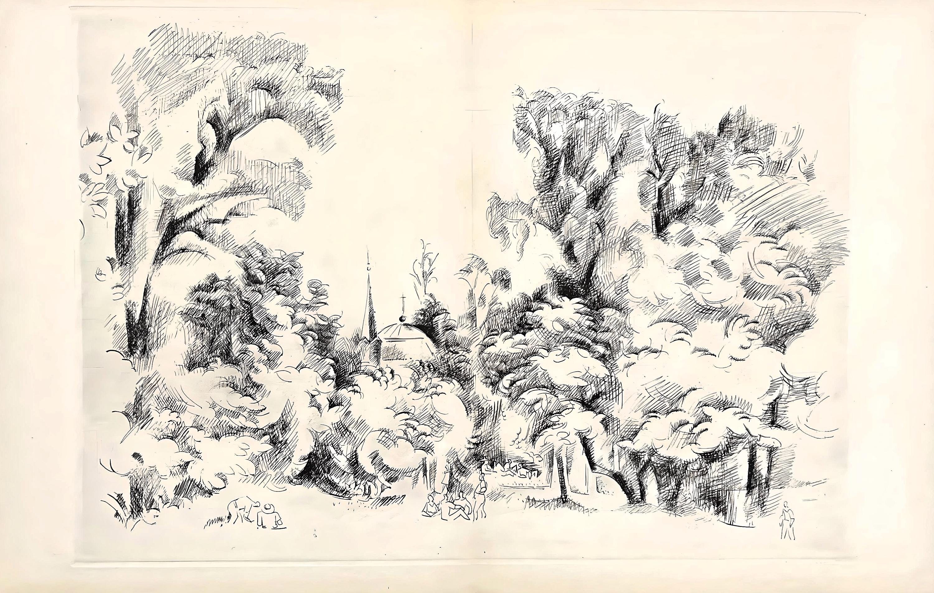 André Lhote, Composition, Éloge de André Lhote, Limited Edition Lithograph