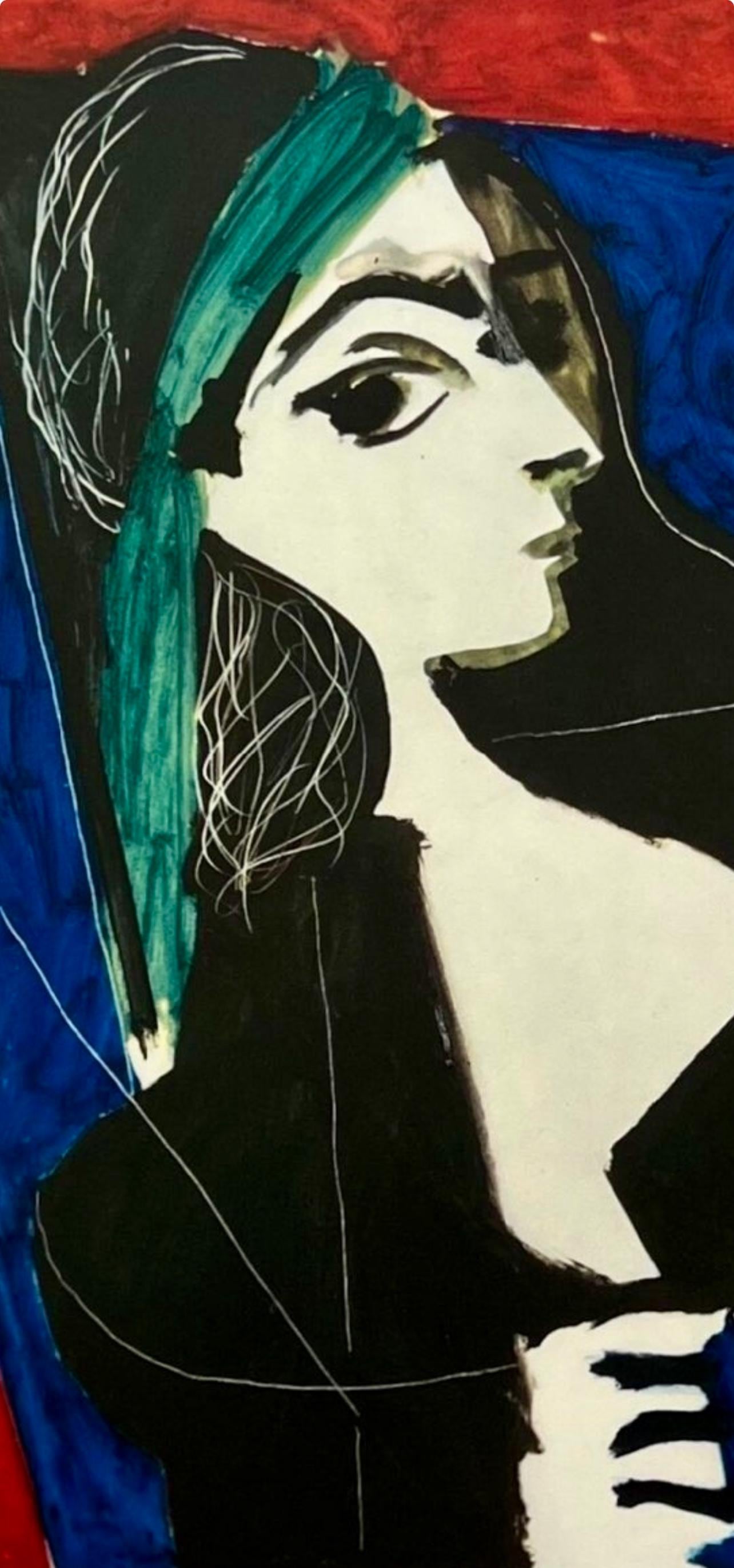 Pablo Picasso, Jacqueline, Original Edition Lithograph