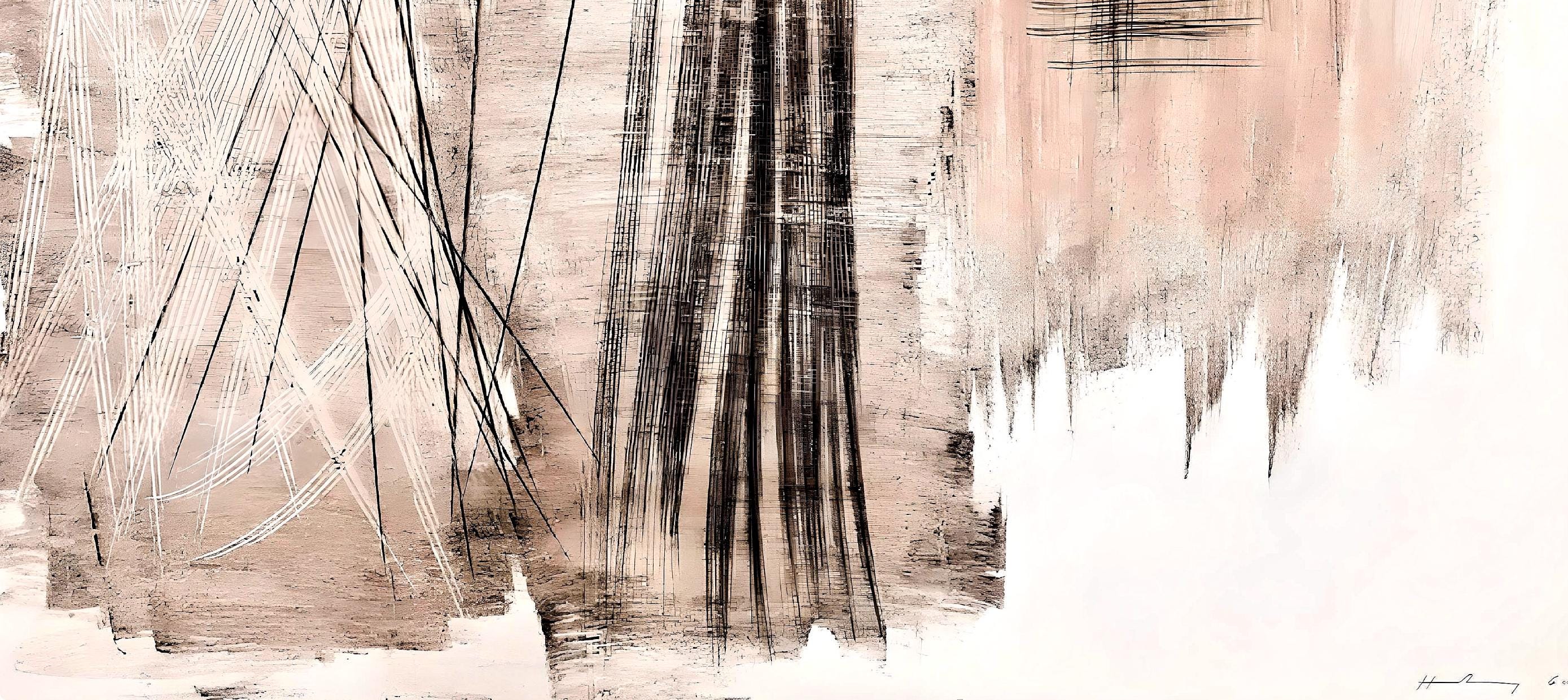 Hans Hartung, Composition, Hans Hartung, Peintres d'aujourd'hui, Limited Edition Lithograph