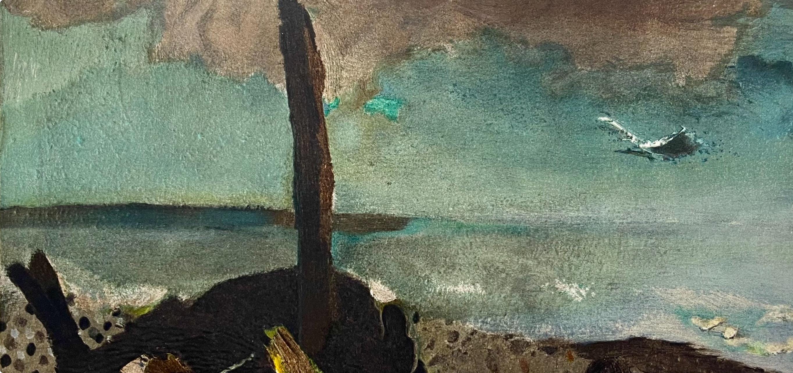 Georges Braque, Marine à la Mouette, Varengeville, Limited Edition Lithograph