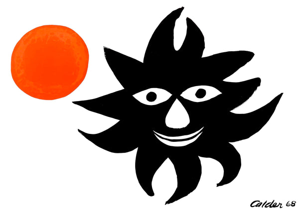 Alexander Calder, Smiling Sun, The Collector's Guild Ltd., Limited Edition Lithograph