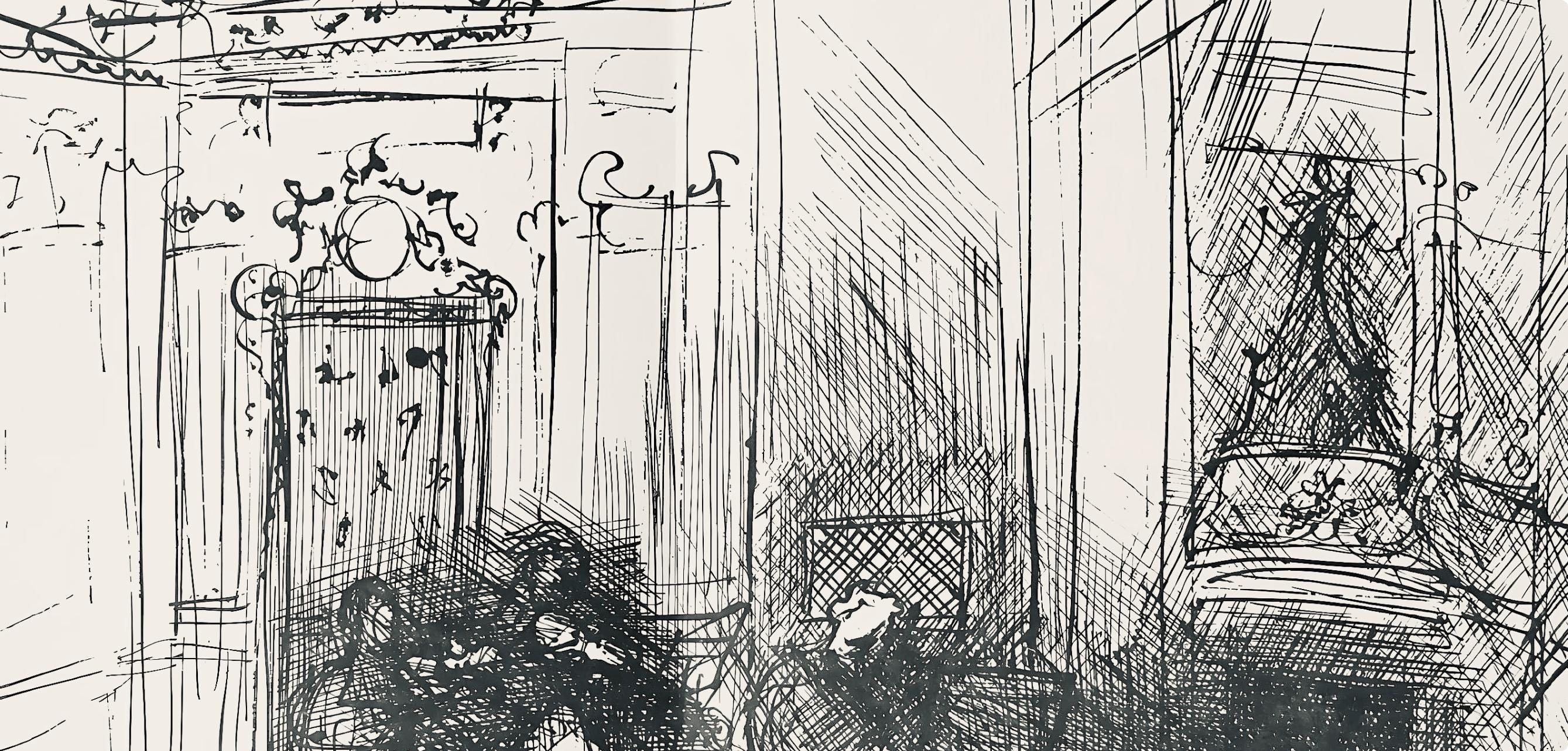 Raoul Dufy, Dessin, Lettre à mon peintre Raoul Dufy, Limited Edition Lithograph