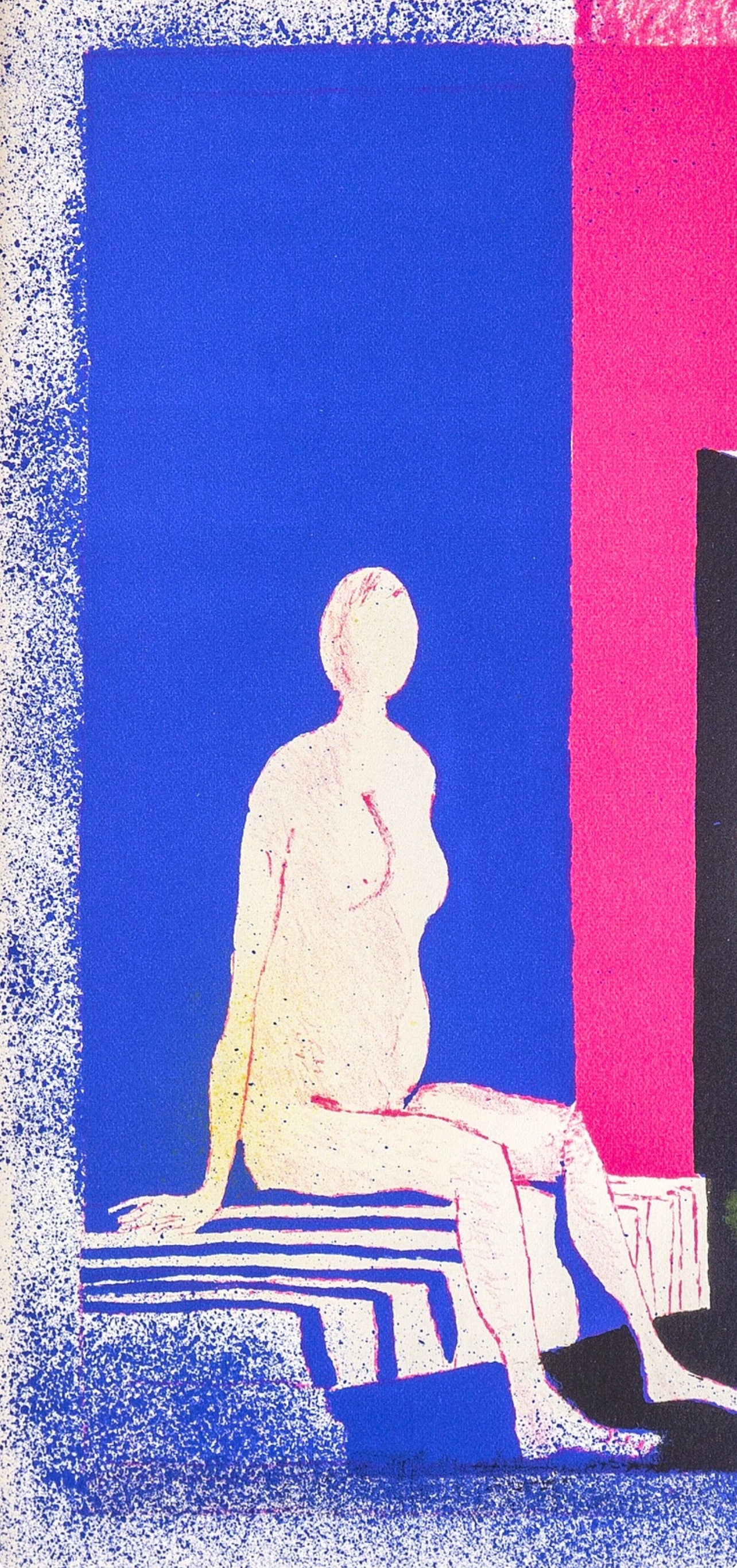 Paul Guiramand, Intérieur, Souvenirs et portraits d'artistes, Limited Edition Lithograph