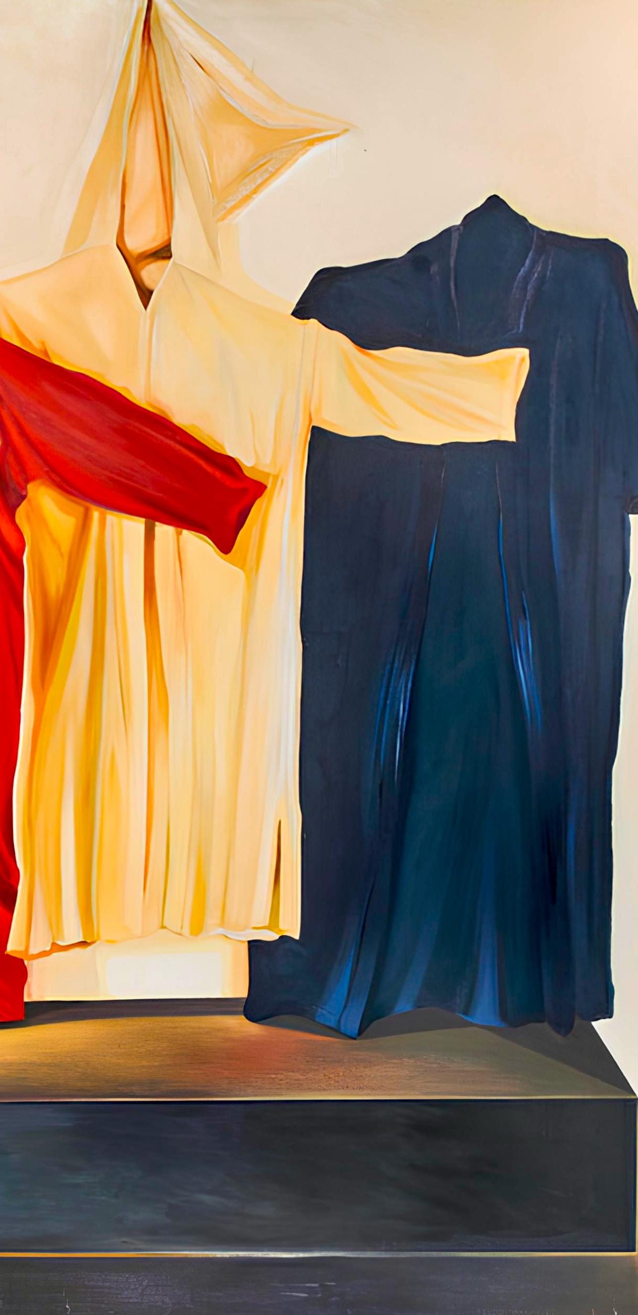 Lowell Nesbitt, Robe Series, Original Painting (75 x 117 inches)