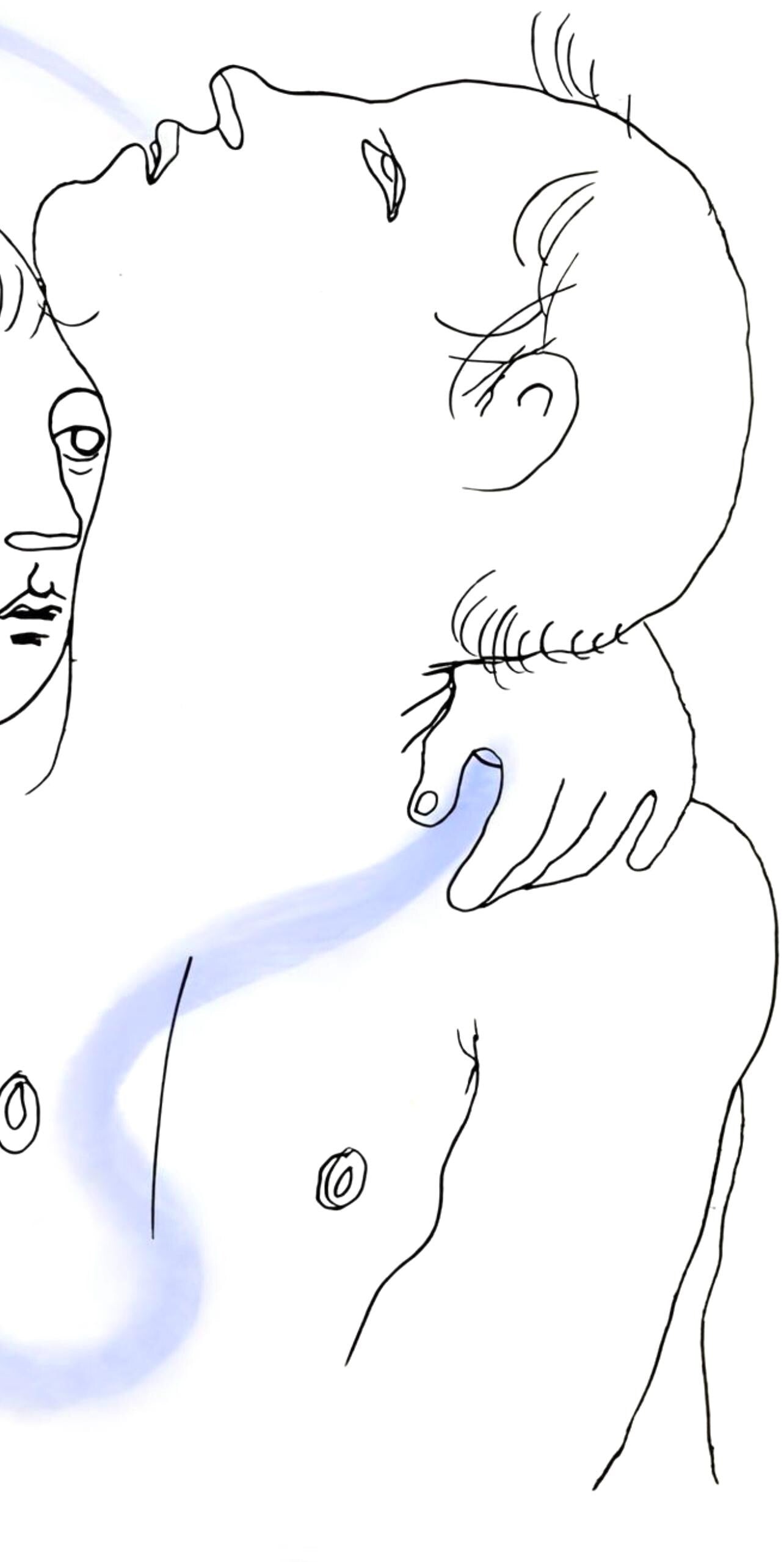Jean Cocteau, Composition, Le Livre Blanc, Limited Edition Lithograph