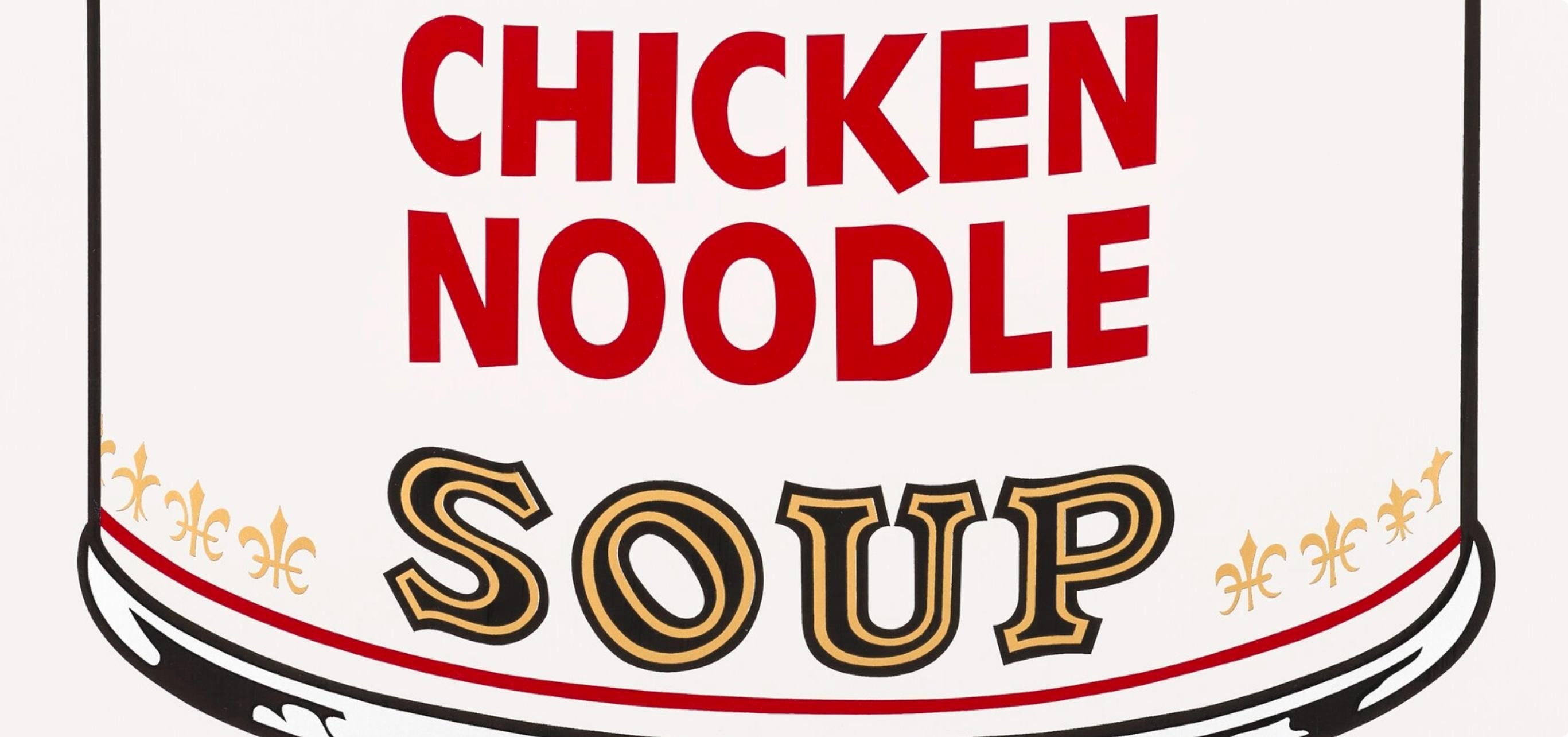Andy Warhol, Campbell’s Soup, Chicken Noodle, Official Edition, Sunday B. Morning, Silkscreen