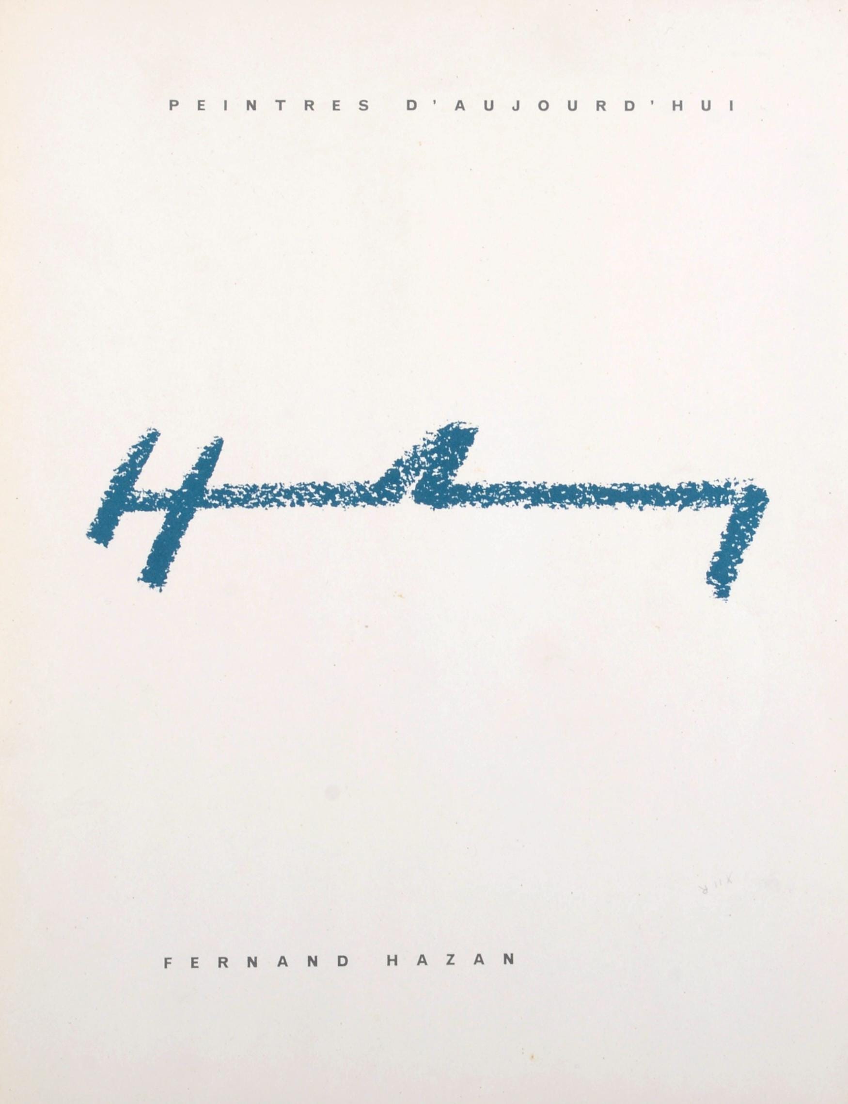 Hans Hartung, Composition, Hans Hartung, Peintres d'aujourd'hui, Limited Edition Lithograph