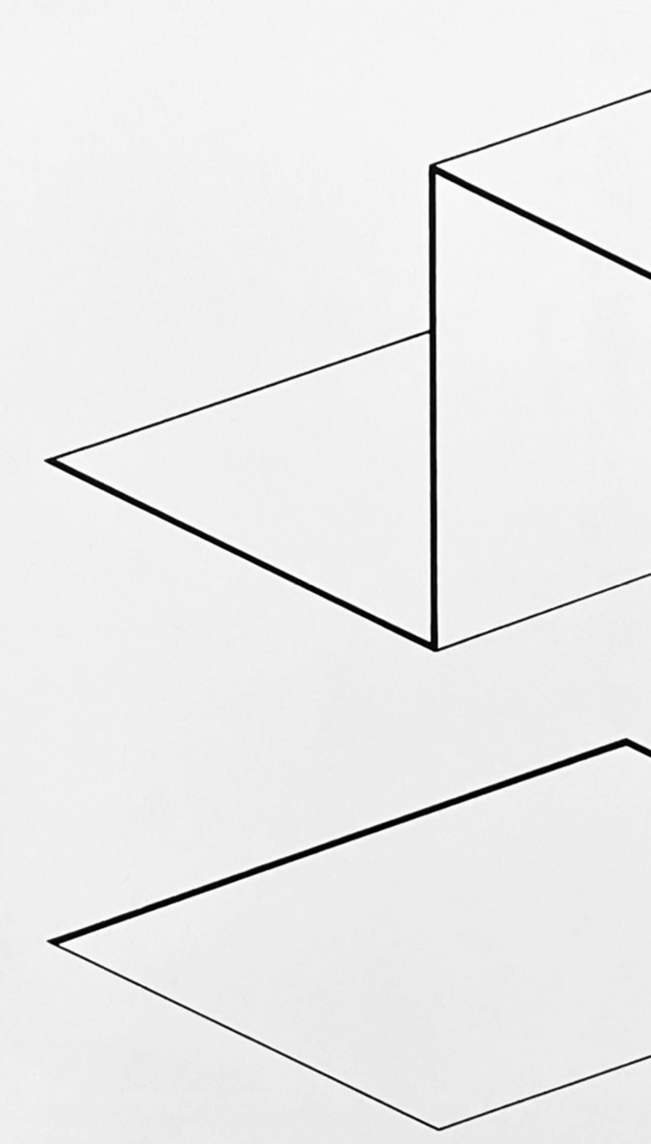 Josef Albers, Composition, Josef Albers Zeichnungen Drawings, Limited Edition Lithograph