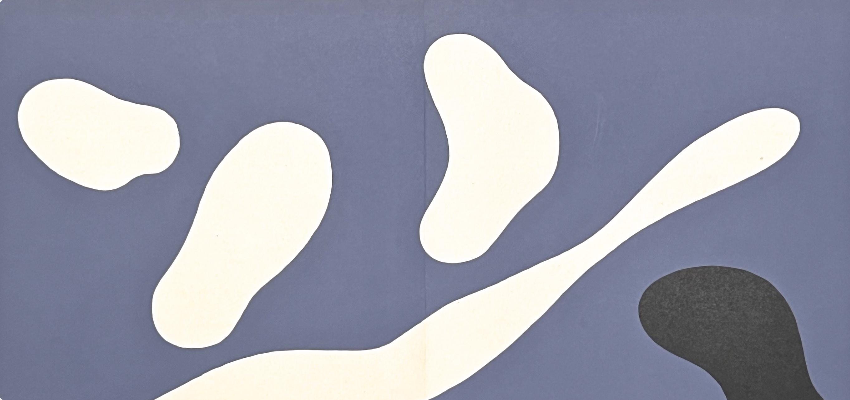 Hans Jean Arp, Composition, Derrière le miroir, Limited Edition Lithograph