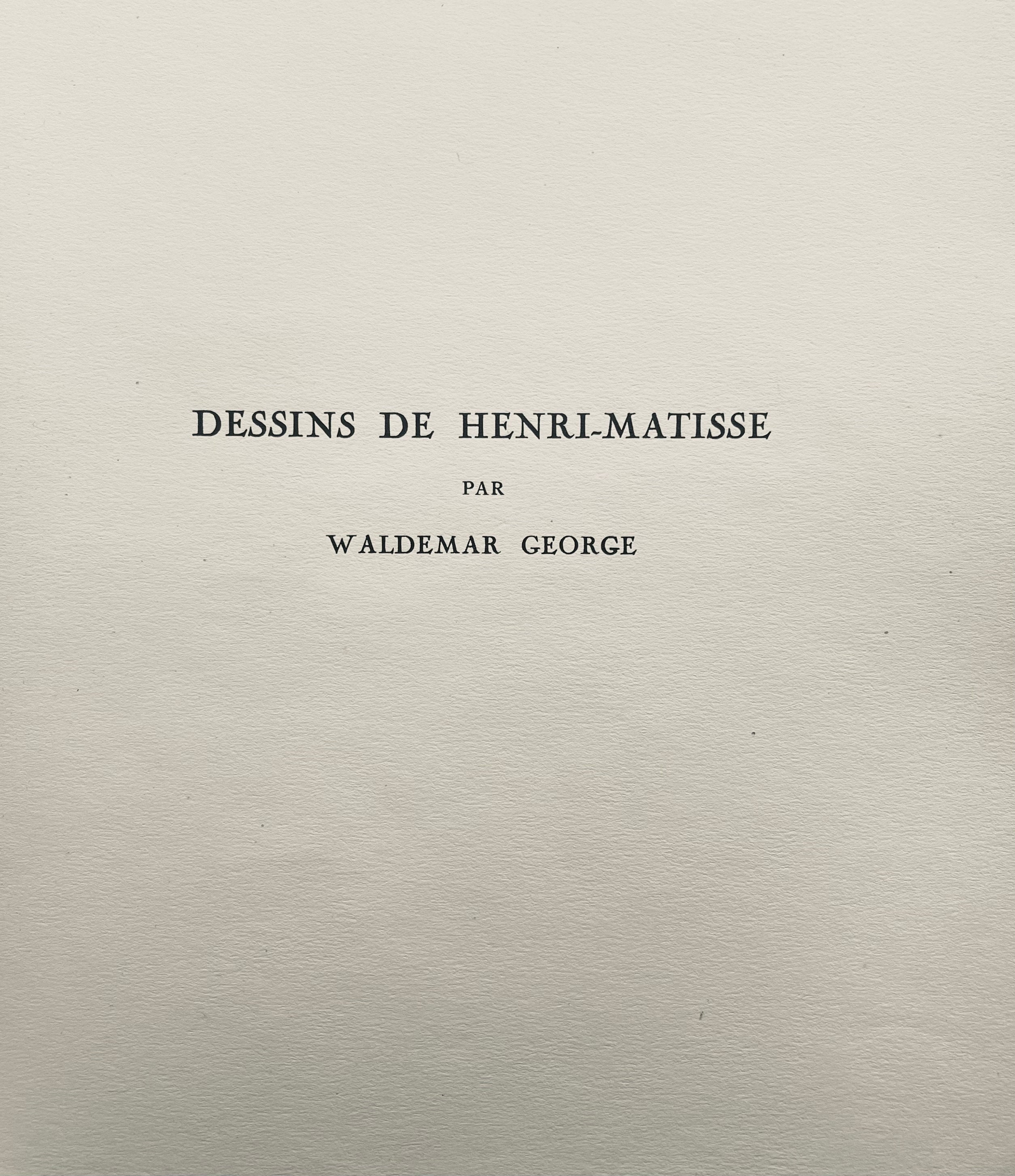 Henri Matisse, Composition (Dutel 3), Dessins de Henri-Matisse, Limited Edition Lithograph