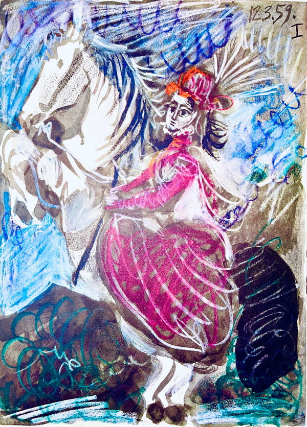 Pablo Picasso, Composition (Bloch 1276; Czwiklitzer 23), Toros y Toreros, Limited Edition Lithograph