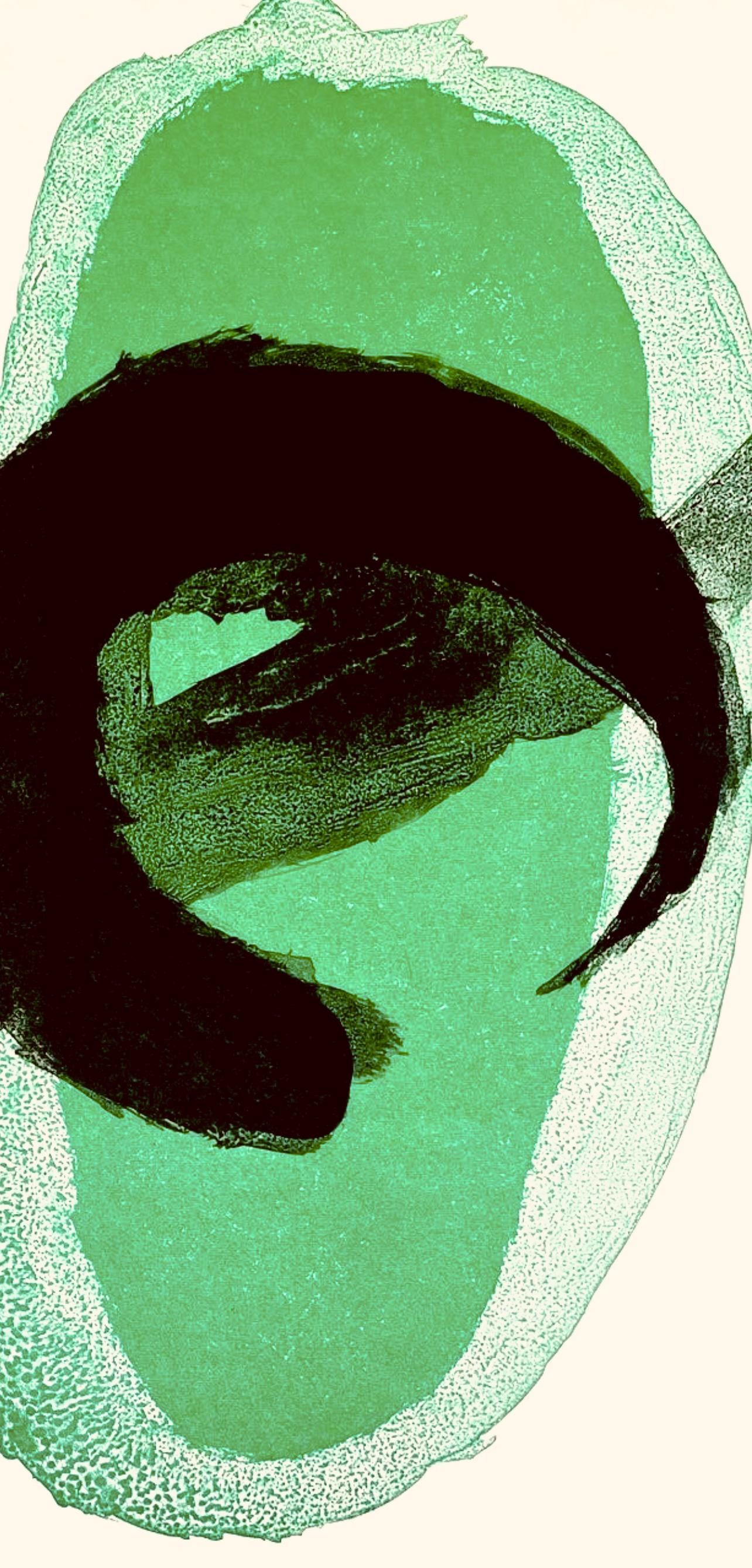 Joan Miró, Yellow and Green (Mourlot 298, 300), Derrière le miroir, Limited Edition Lithograph