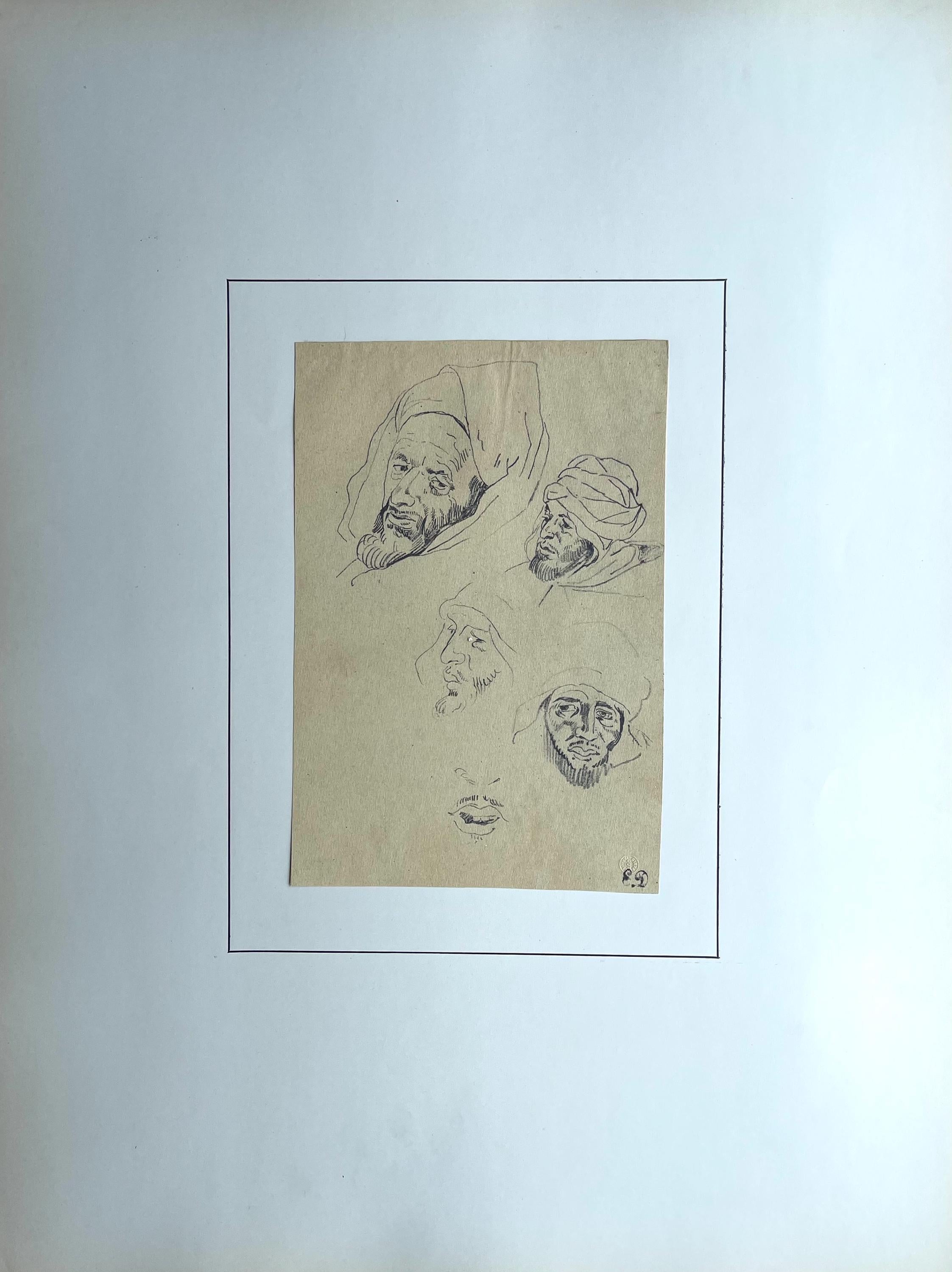 Eugène Delacroix, Composition, Trente et un Dessins et Aquarelles du Maroc, Limited Edition Lithograph