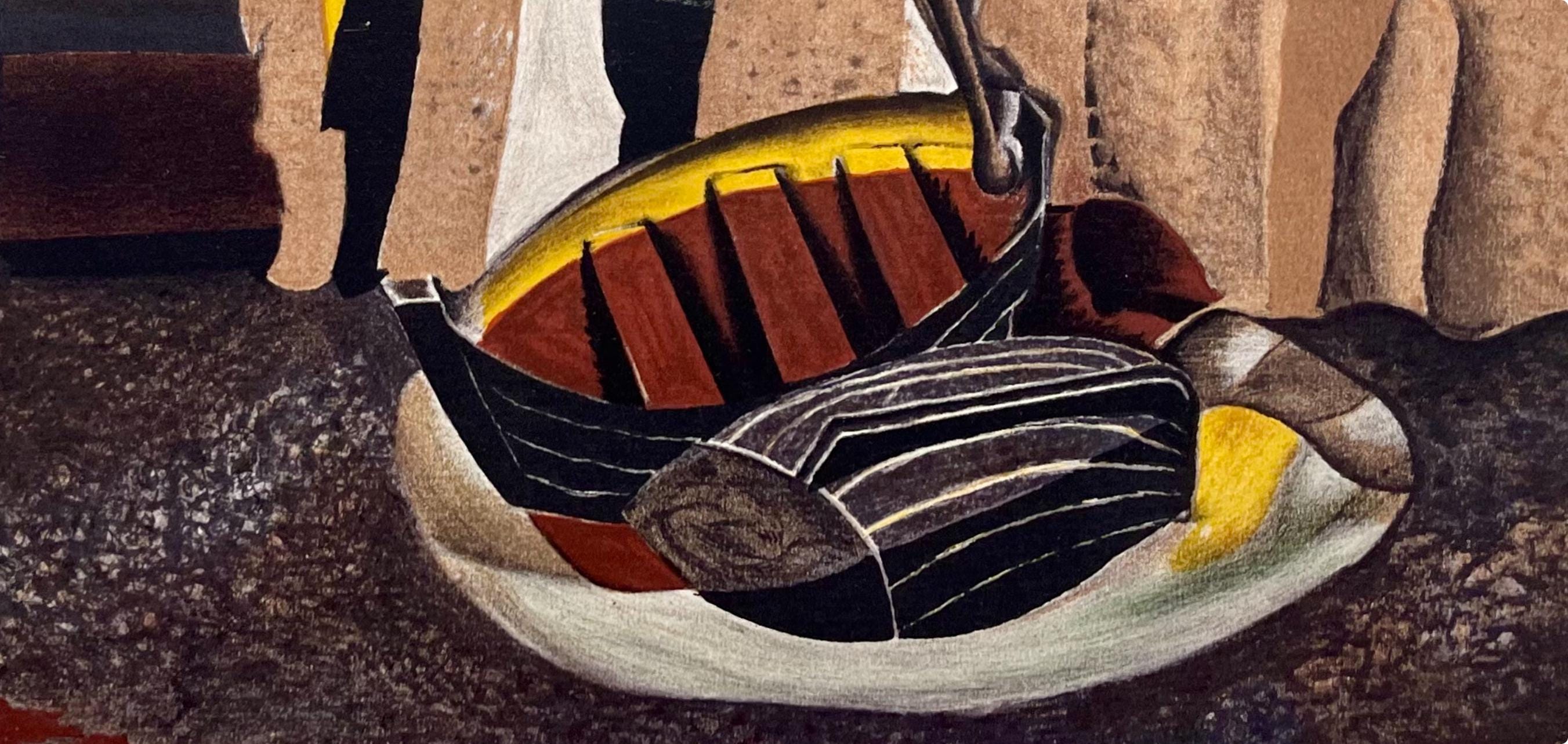 Georges Braque, Les falaises, Varengeville, Limited Edition Lithograph