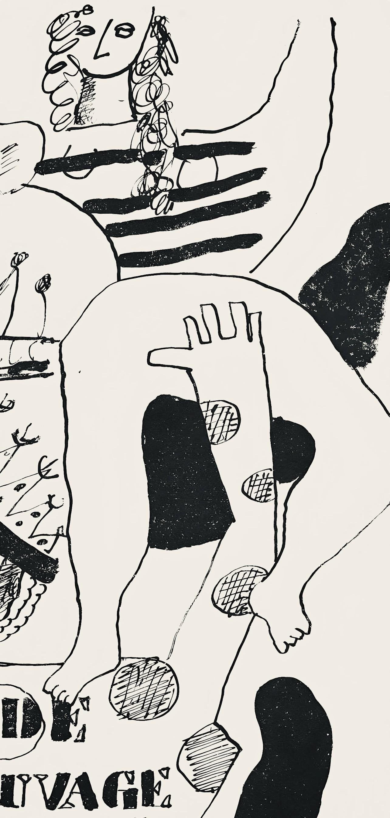 Fernand Léger, Composition (Saphire 24-38), Les Illuminations, Limited Edition Lithograph