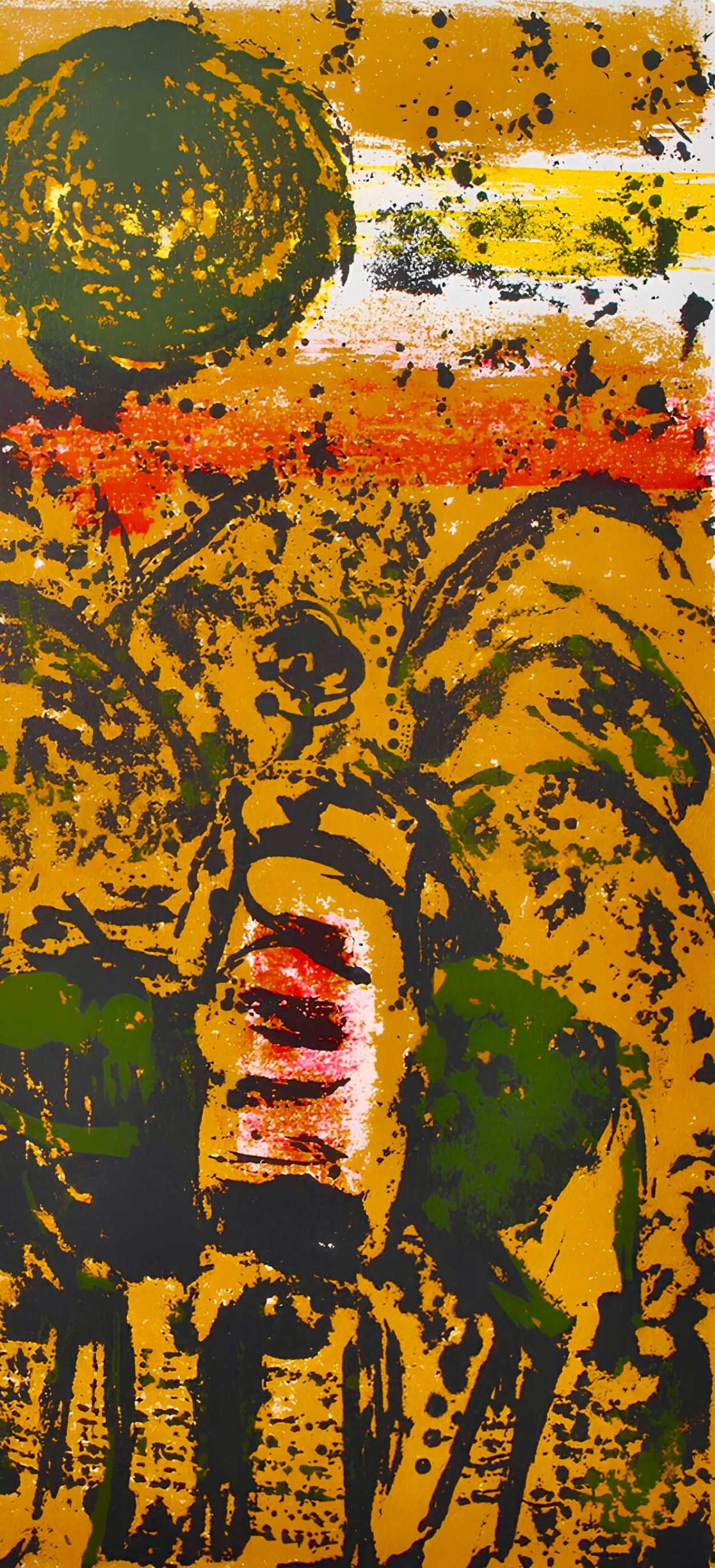 Paul Guiramand, Composition, Œuvres complètes d'Albert Camus, Limited Edition Lithograph