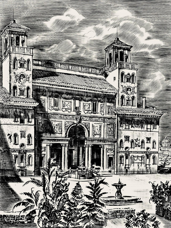 Albert Decaris, Composition, Portrait de A. Decaris, Limited Edition Engraving