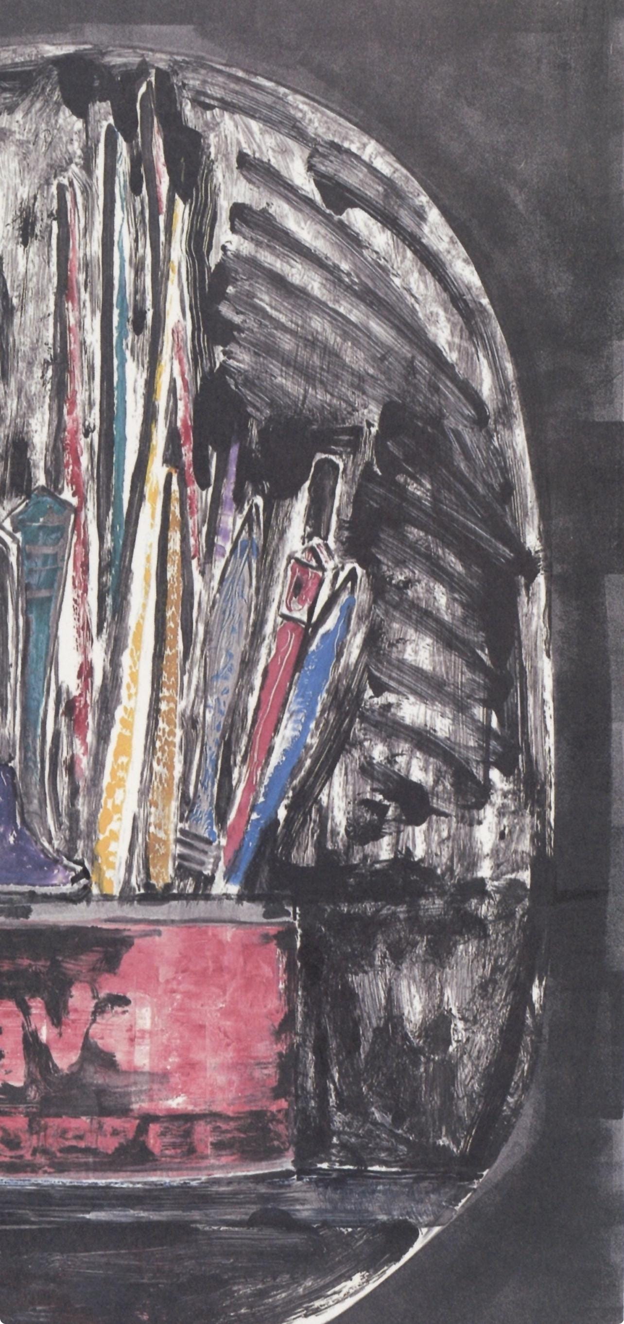 Jasper Johns, Composition, Jasper Johns, 17 Monotypes, Limited Edition Héliogravure