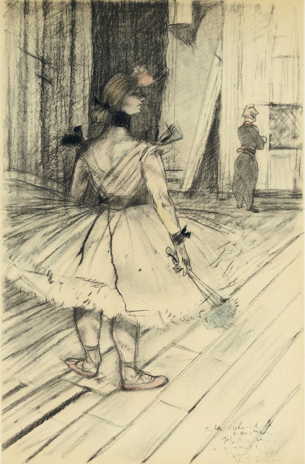 Henri de Toulouse-Lautrec, Dans les coulisses, The Circus by Toulouse-Lautrec, Limited Edition Lithograph