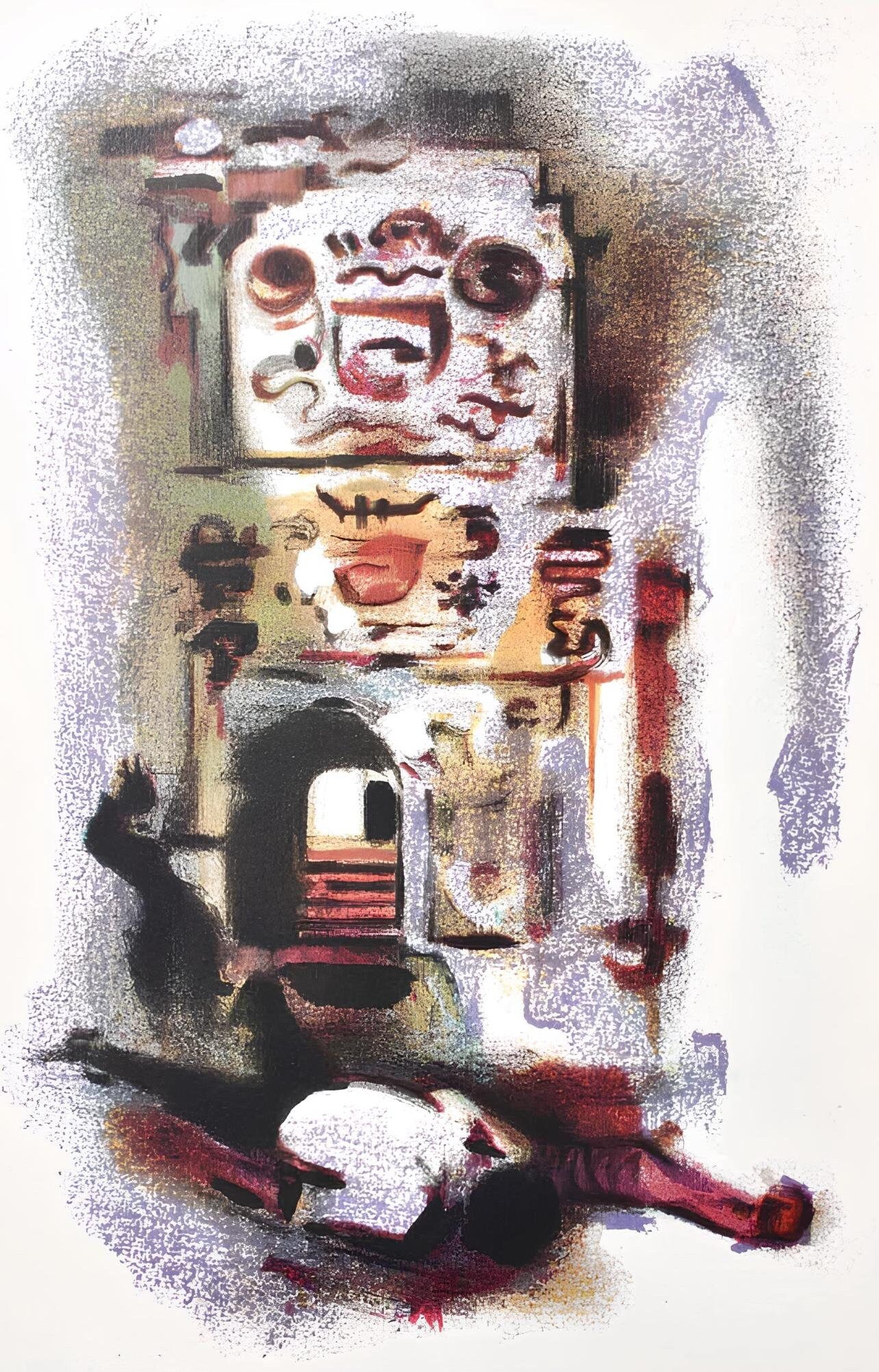 Alexandre Garbell, Composition, Œuvres complètes d'Albert Camus, Limited Edition Lithograph