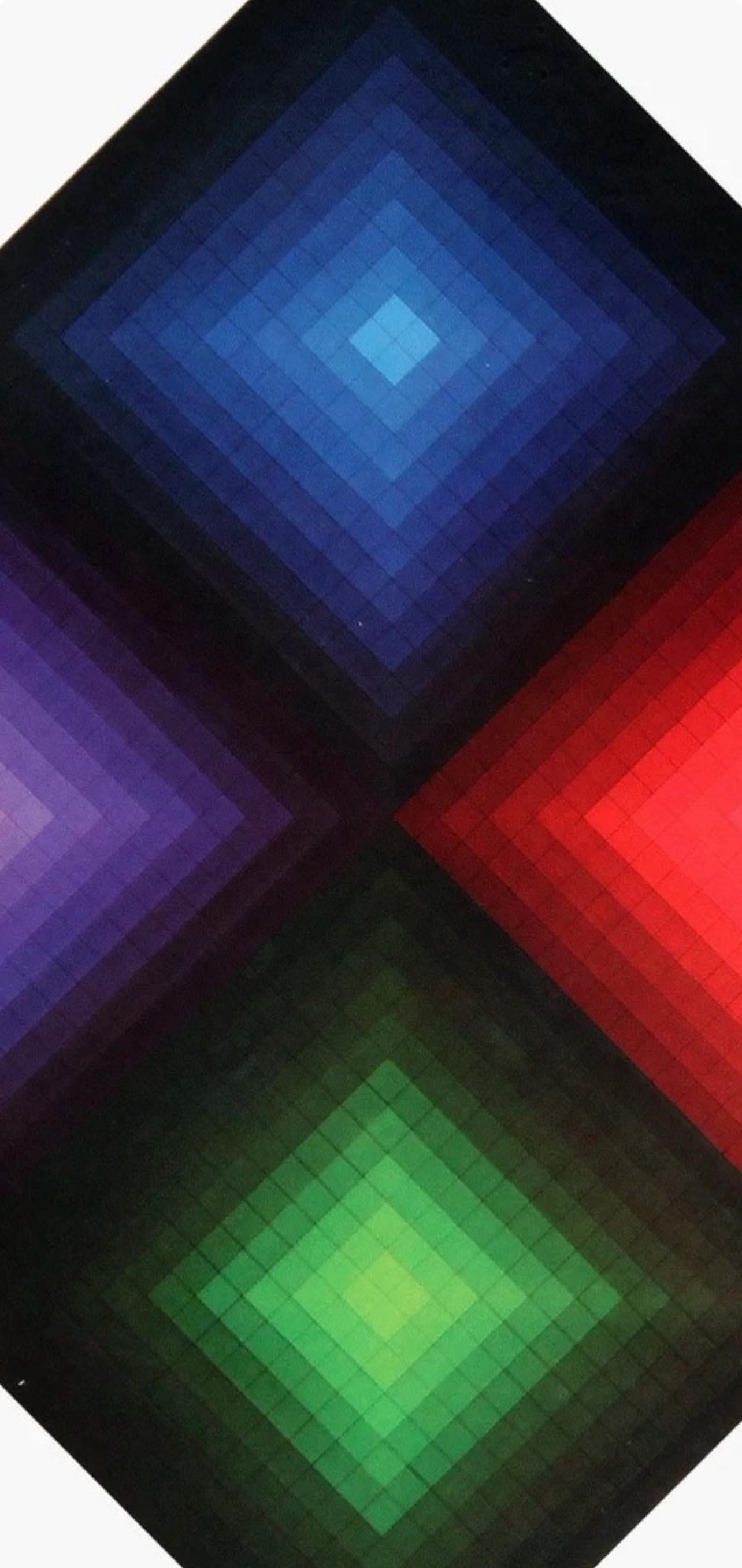 Victor Vasarely, Composition, Folklore Planétaire, Limited Edition Héliogravure